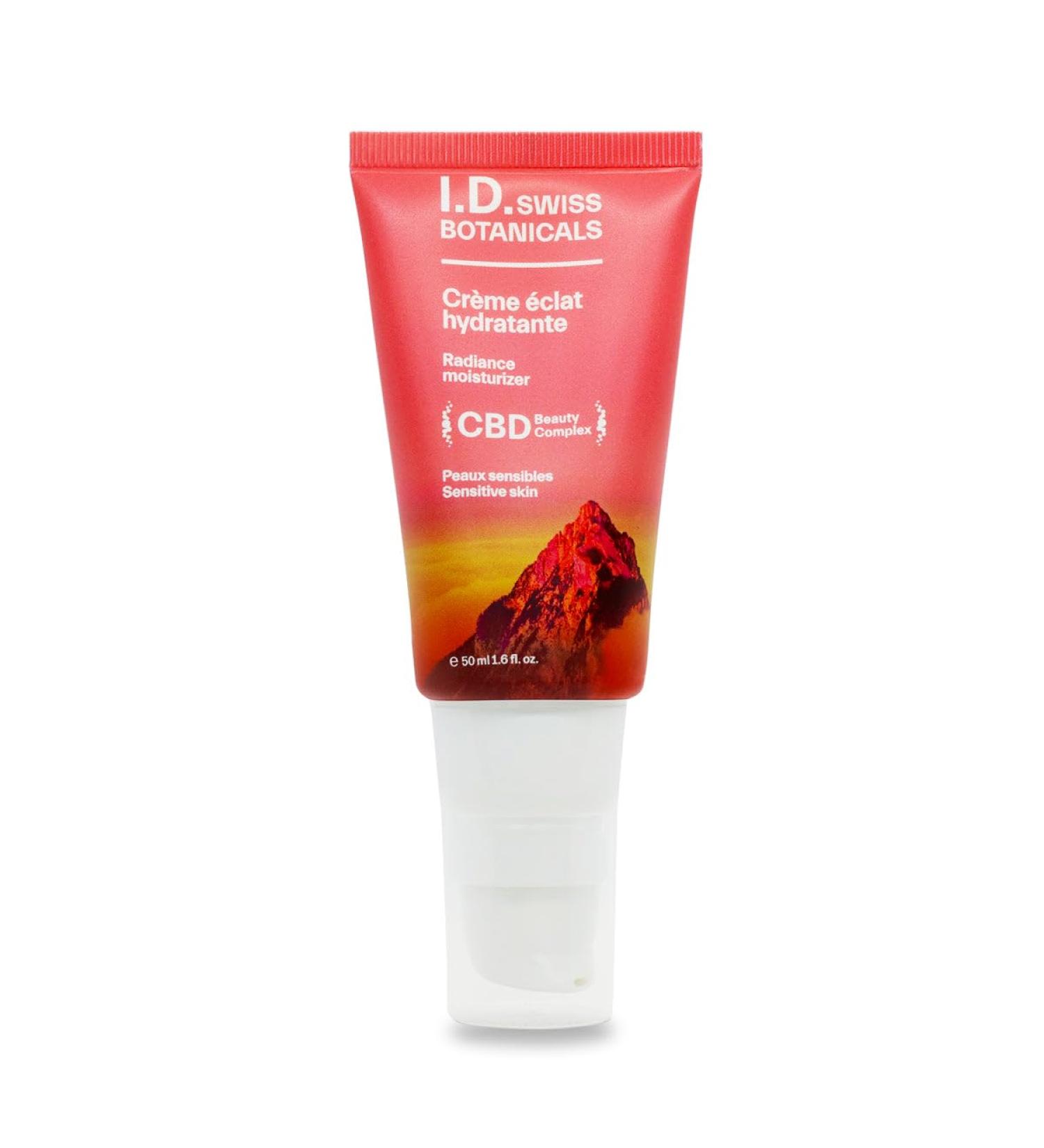 I.D. SWISS BOTANICALS - Radiance Moisturizing Face Cream - Vitamin C - Silicone Free - Vegan - 50ml - Buy Online on GoSupps.com