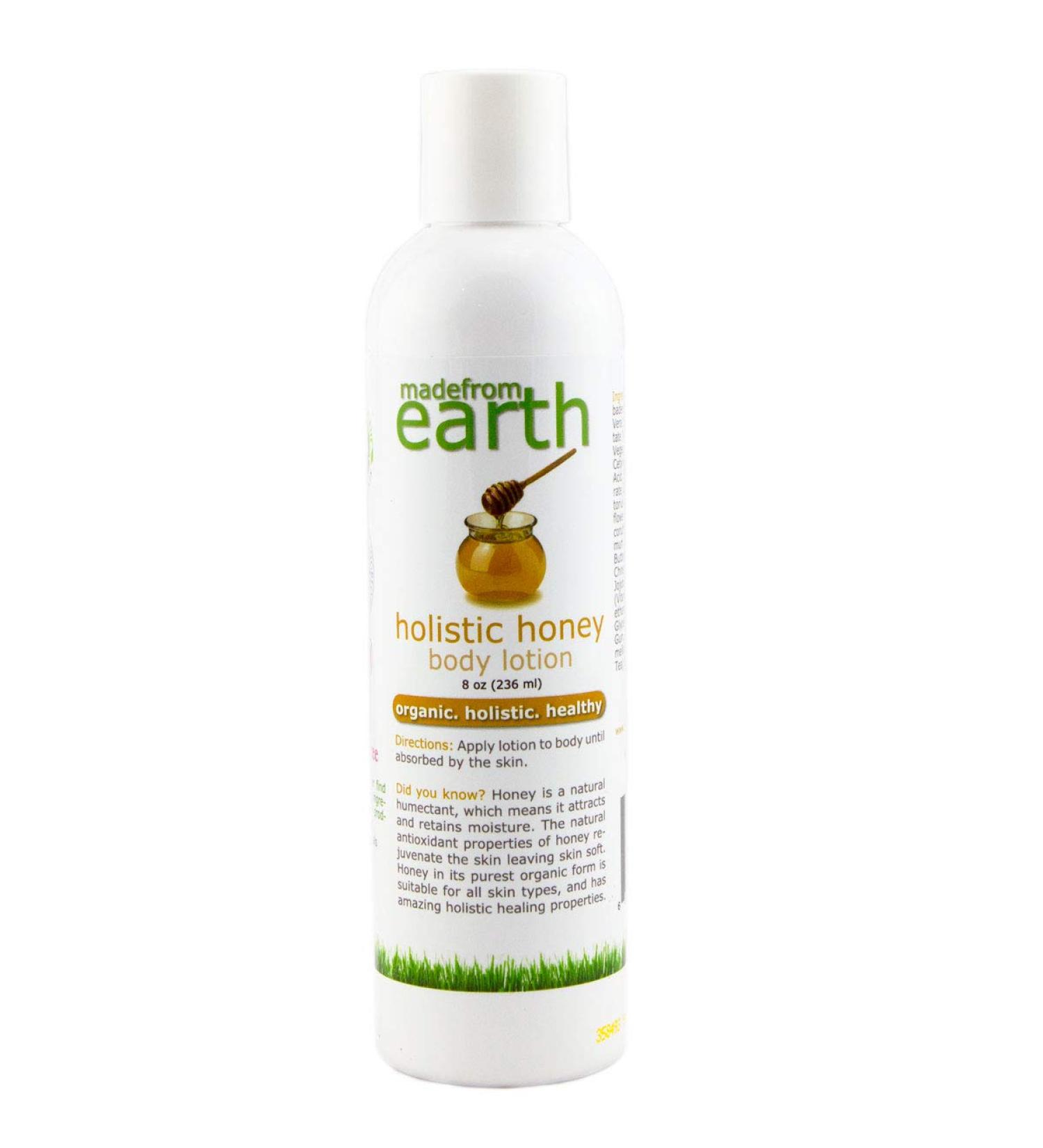 Made from Earth Holistic Honey Body Lotion - Organic Holistic & Healthy 8 oz - Buy Online on GoSupps.com