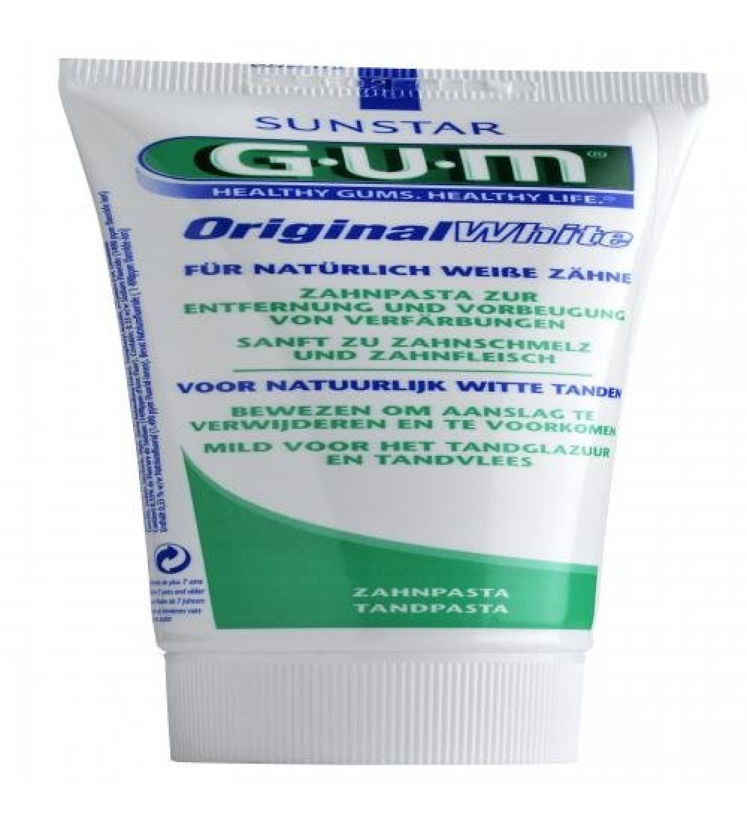 GUM ORIGINAL WHITE ZPA 75ml toothpaste PZN:4818536
