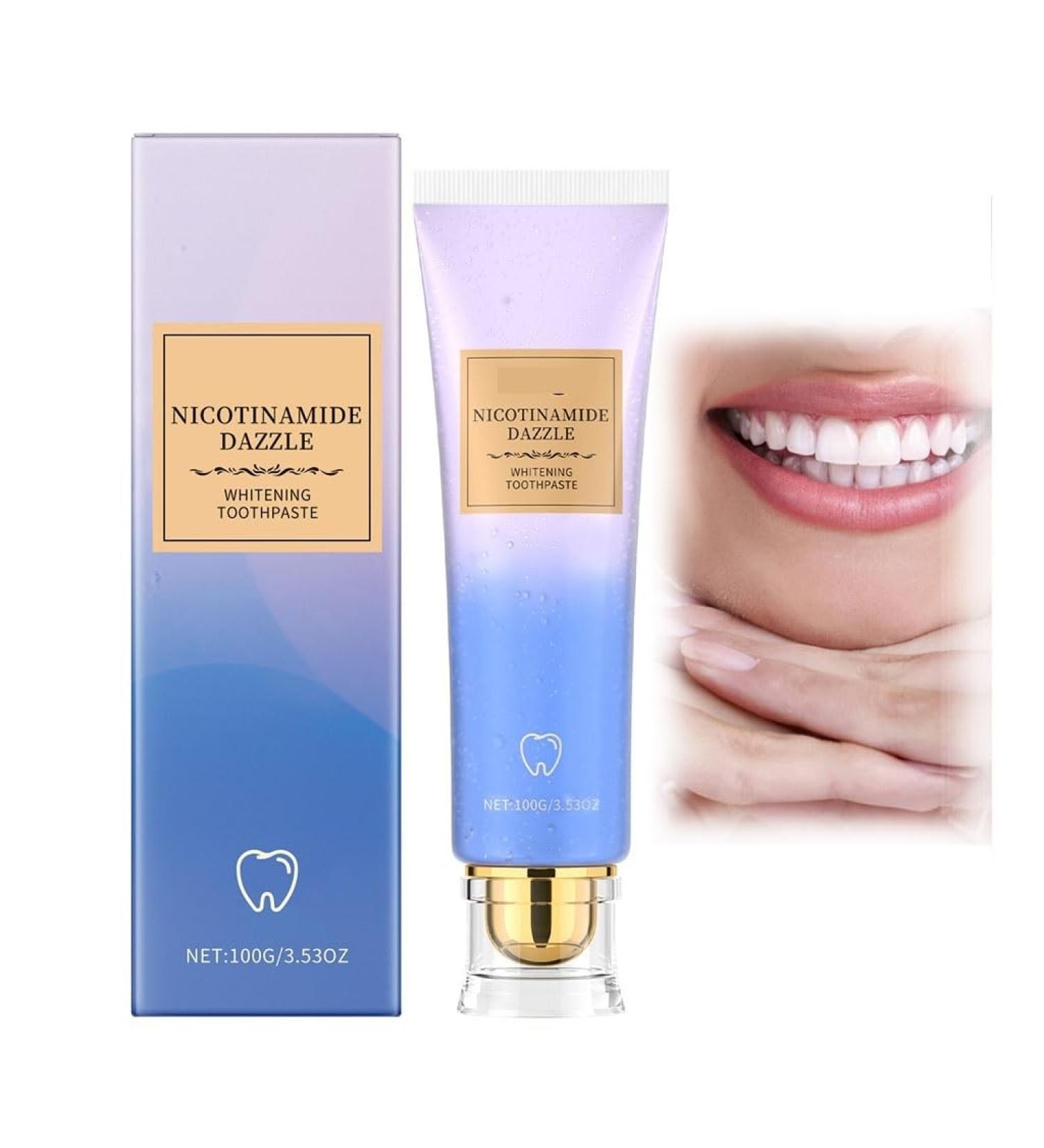 Dentifrice Nettoyant - Renforce la Surface Des Dents et Augmente Leur R sistance L'usure Am liore la Couleur Des Dents Prot ge Les Gencives Utilisation Deux Fois Par Jour(1PCS) 1 g (Lot de 1) - Buy Online on GoSupps.com