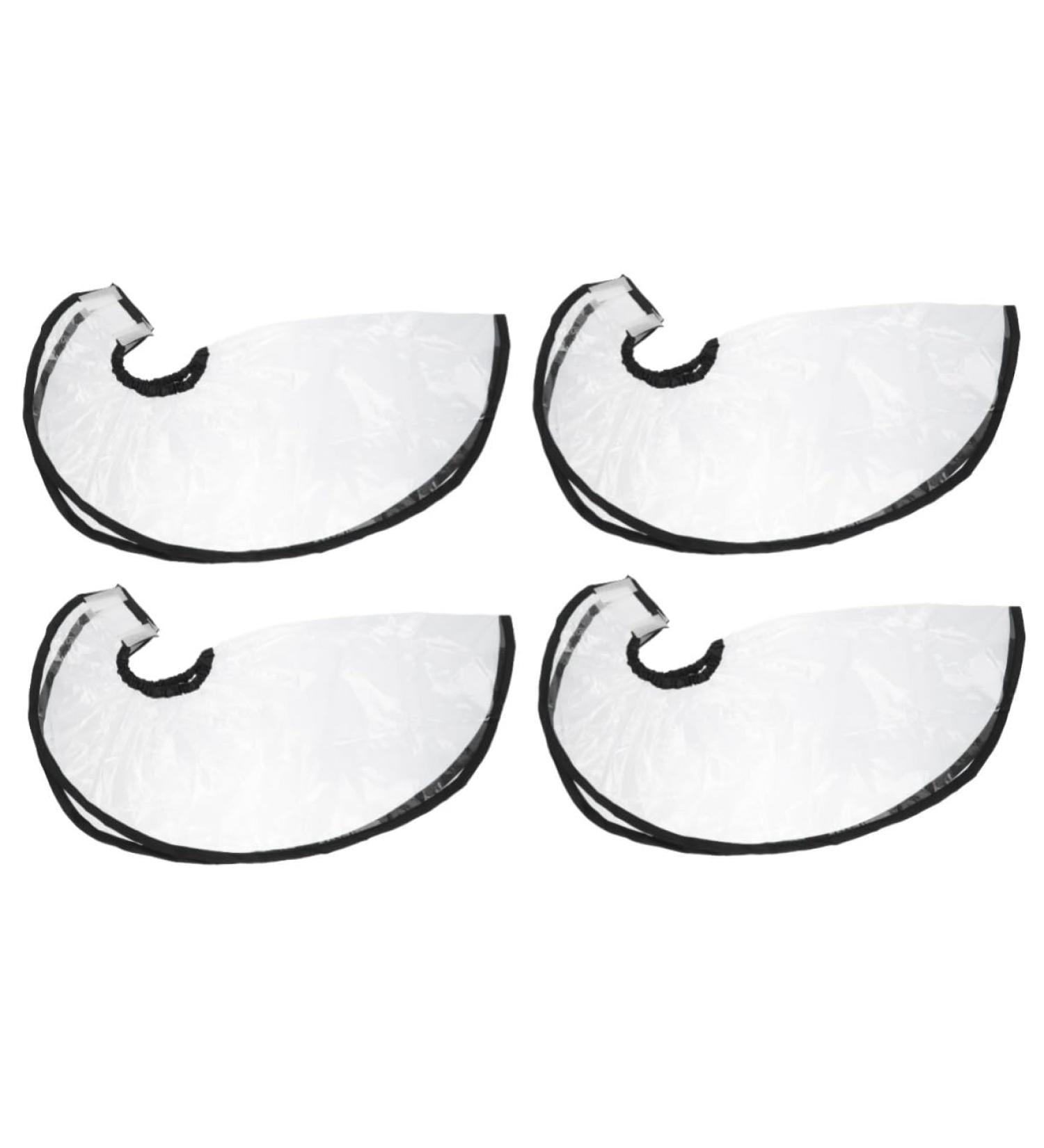 POPETPOP 4 Pcs Shampoo Funnel Sheer Cape Hair Salon Apron Hairdressing Tool Baking Oil Hair Care Product 57x25cmx2pcs Assorted Colorx2pcs - Buy Online on GoSupps.com