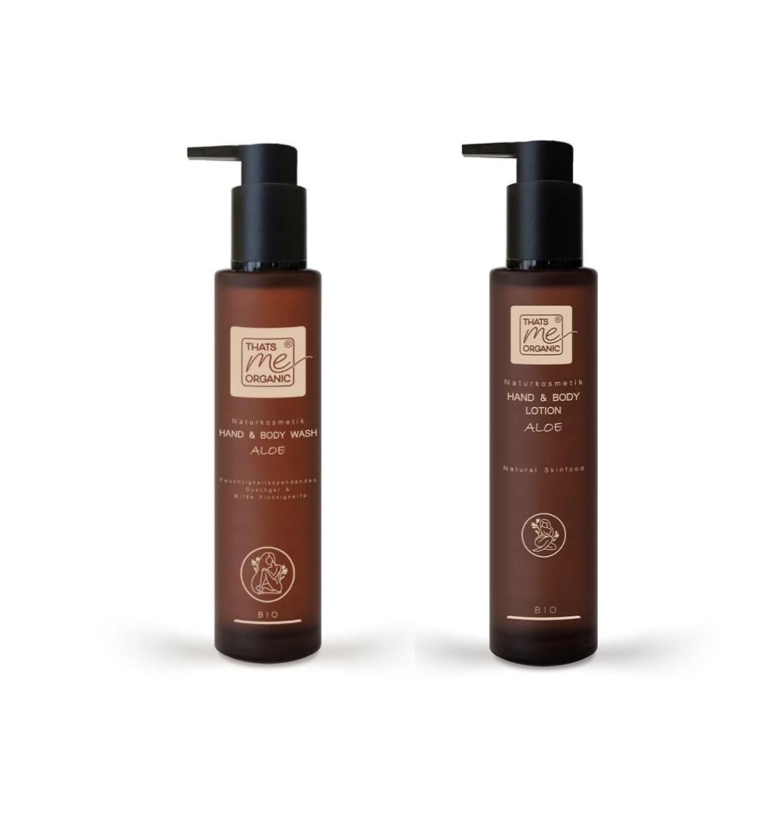 Buy Organic Hand & Body Value Set - Nourishing Lotion & Wash for Healthy Skin | International Shipping Available - Buy Online on GoSupps.com