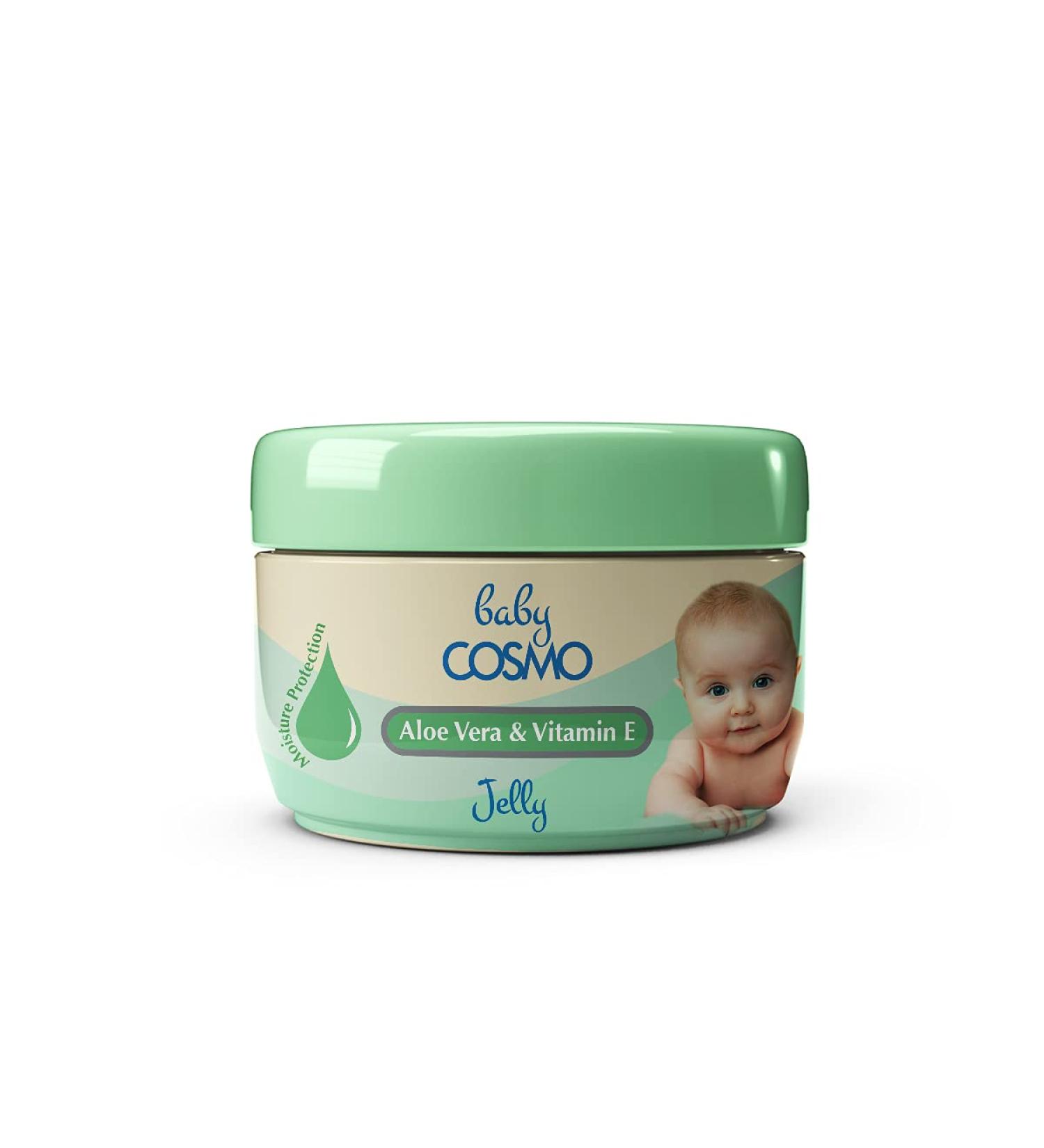 Cosmo Aloe Vera & Vitamin E Baby Jelly 300ml