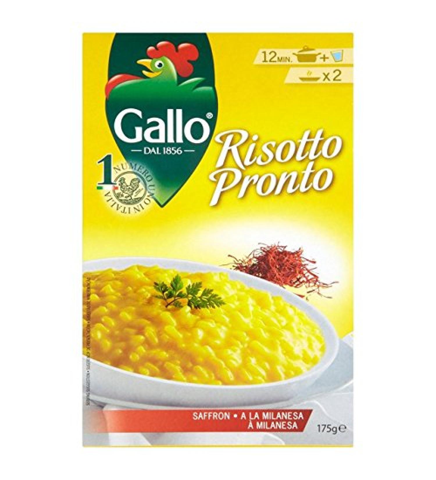Riso Gallo Risotto Pronto Safran 175G