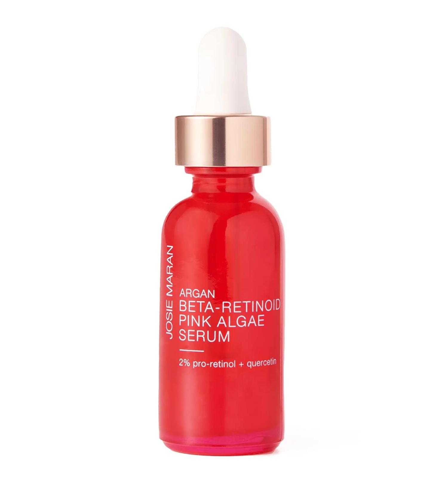 Josie Maran Argan Beta-Retinoid Pink Algae Serum 25mL - Hydrating Anti-Aging Formula - Buy Online on GoSupps.com
