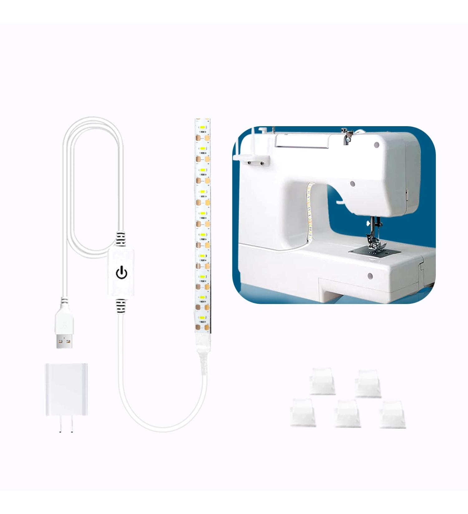 LED Sewing Machine Light Strip with Touch Dimmer & USB Adapter - 18 Light 6500K Cold White - 1 Pack - Buy Online on GoSupps.com