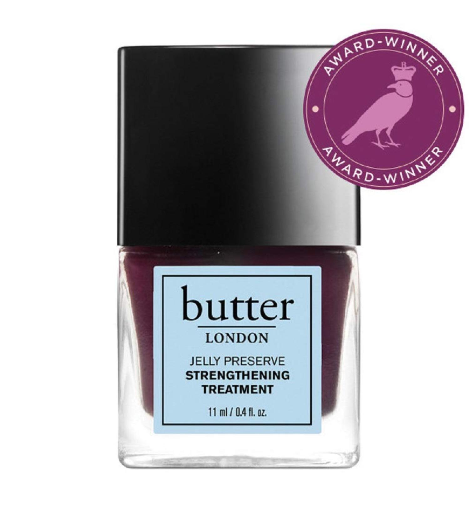 butter LONDON Jelly Preserve Strengthening Treatment 0.4 fl. oz. - Victoria Plum - Buy Online on GoSupps.com