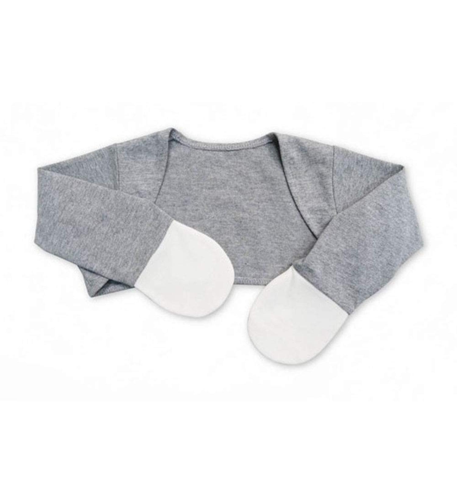 Zinc-Infused Mitten Sleeves for Kids with Eczema - 36 Months Gray | Edenswear - Buy Online on GoSupps.com