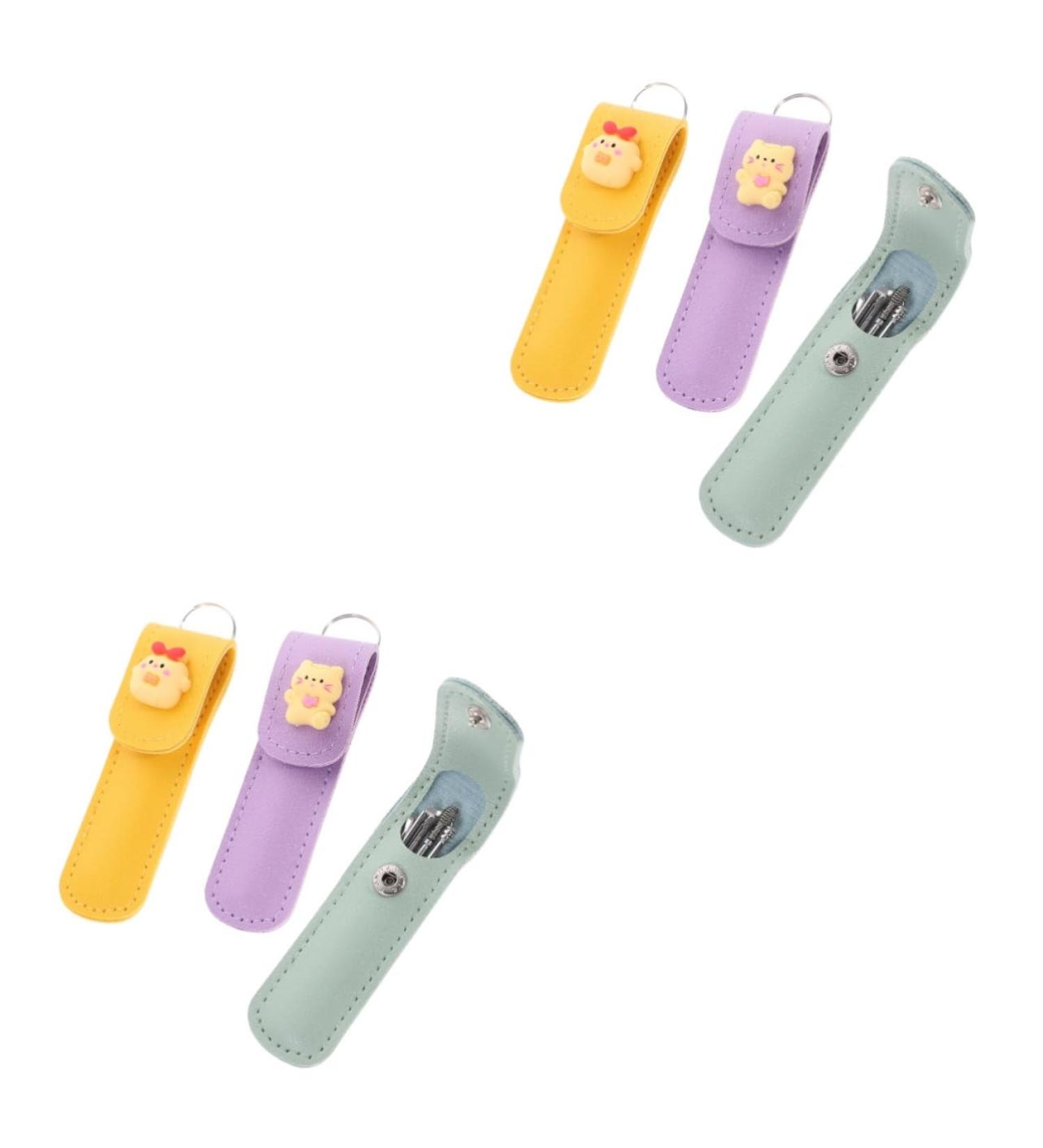 FRCOLOR Stainless Steel Earwax Remover Set - 6 Earpick Tools for Earwax Cleaning & Massage | International Shipping Available - Buy Online on GoSupps.com