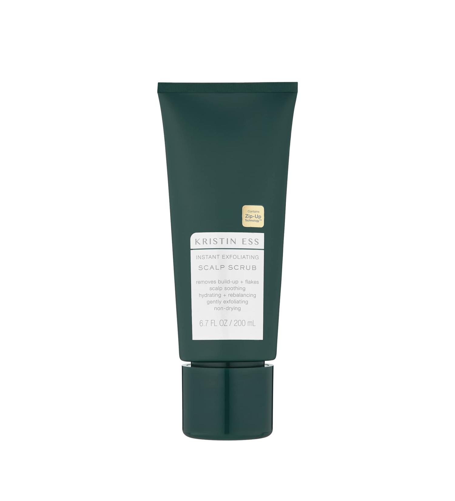Kristin Ess Hair Instant Exfoliating Scalp Scrub - Soothing Treatment for Build Up, Dandruff, and Dry Scalp - Hydrating, Non-Drying, Vegan - 6.7 fl oz - Buy Online on GoSupps.com