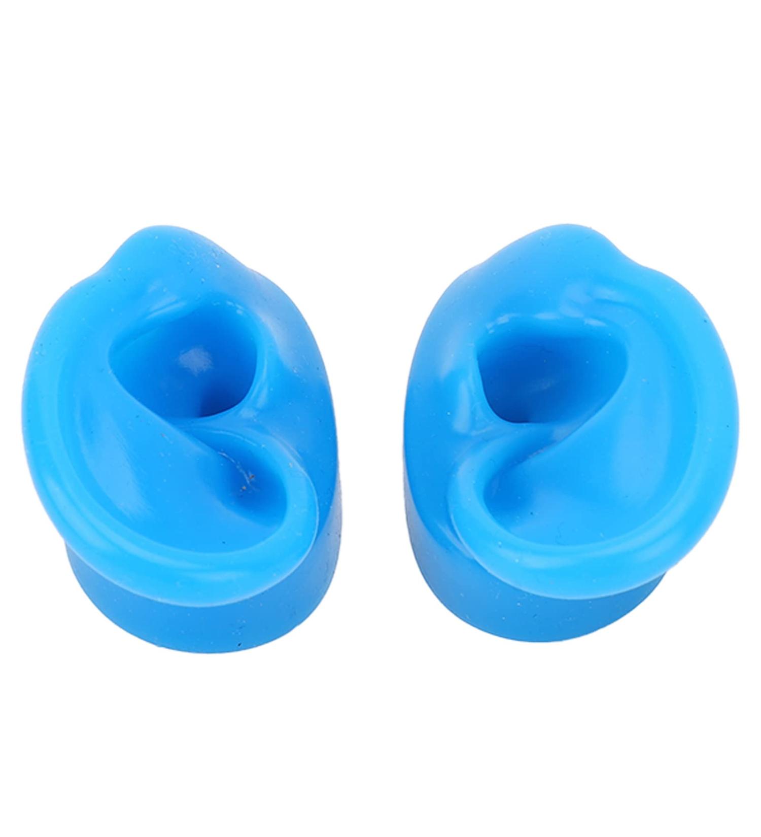 Silicone Ear Model - 2 Sizes, 1 Pair Soft Artificial Ear Displays for Hearing Aid Demo & Jewelry Display (S) - Buy Online on GoSupps.com