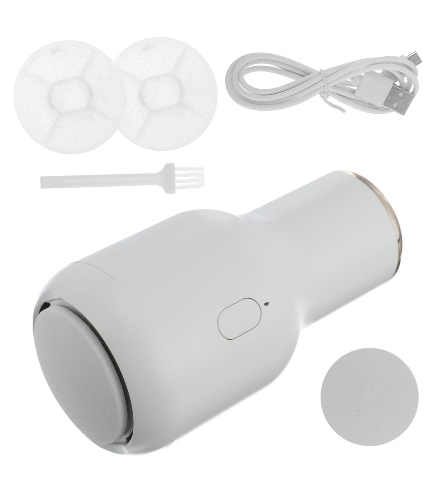 Healeved Electric Foot USB Remover USB Rechargeable Pedicure Tool USB Foot Feet Care Remover Scraper Safe Foot Care Tool Foot Pedicure Tools Power Tools Major Abs White - Buy Online on GoSupps.com