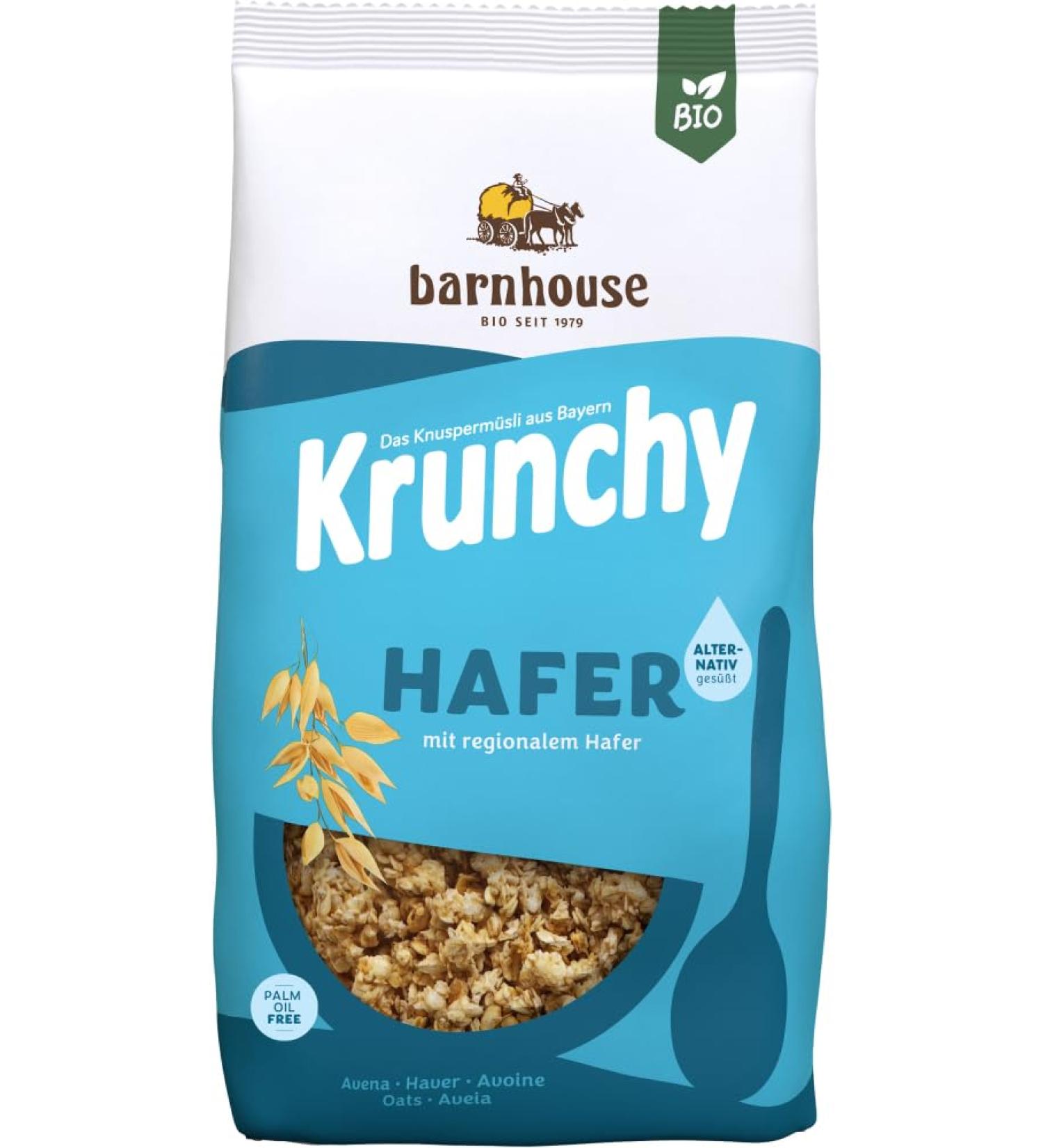 Barnhouse Barnhouse Avoine bio Krunchy (6 x 375 g)