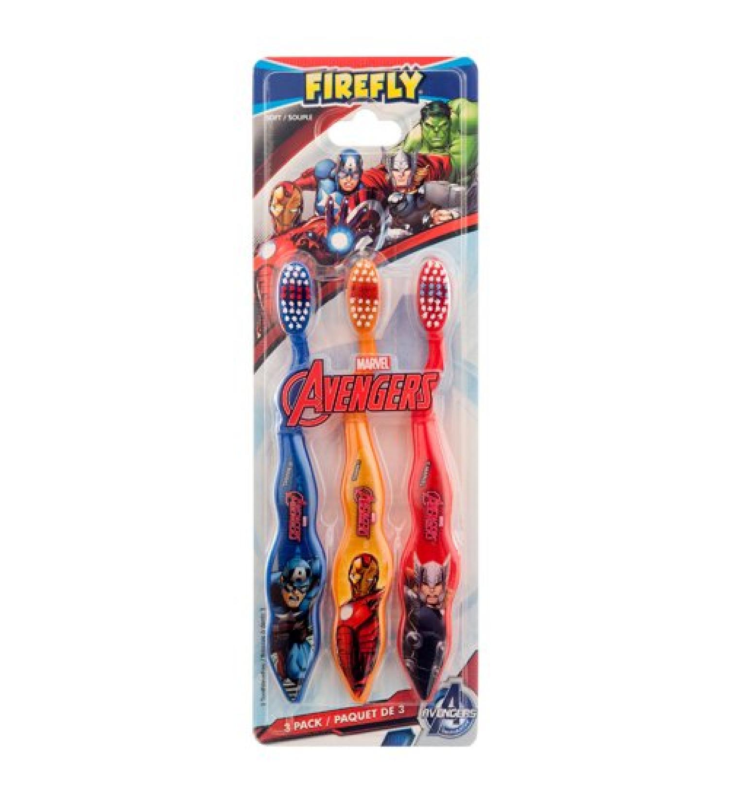 Toothbrushes (3 ct  Marvel Avengers: Captain America Iron Man Thor)