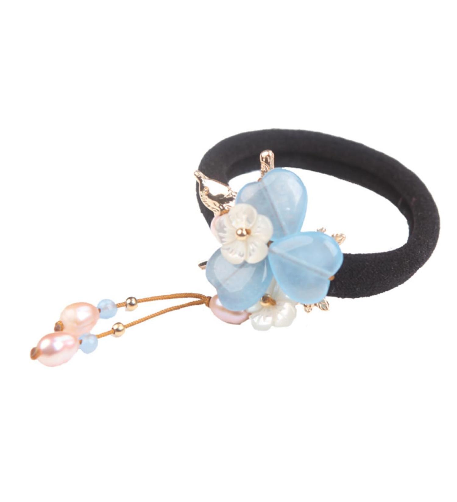 minkissy 1pc Hair Rope Ponytail Holders Hair Elastics Lady Ponytail Holder Qipao Hair Accessories Hair Scrunchies Hanfu Hair Jewelry Hanfu Hair Tie Folk-custom Hair Ring Copper Etc. Miss - Buy Online on GoSupps.com