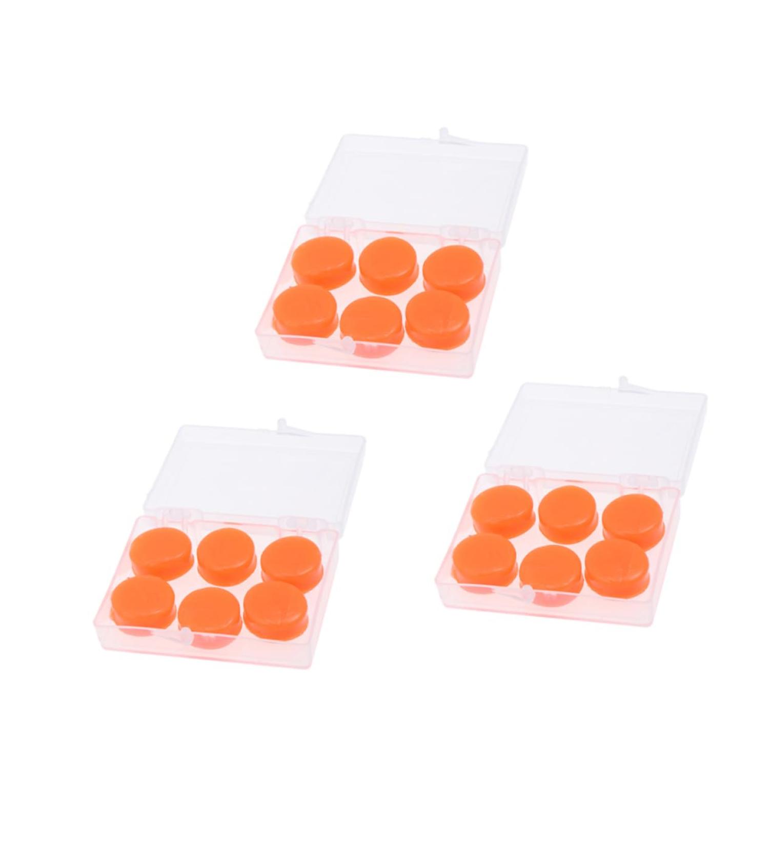 FRCOLOR 18pcs Noise Cancelling Waterproof Earbuds - Soundproof Silicone Ear Silencers for Ultimate Comfort - Buy Online on GoSupps.com