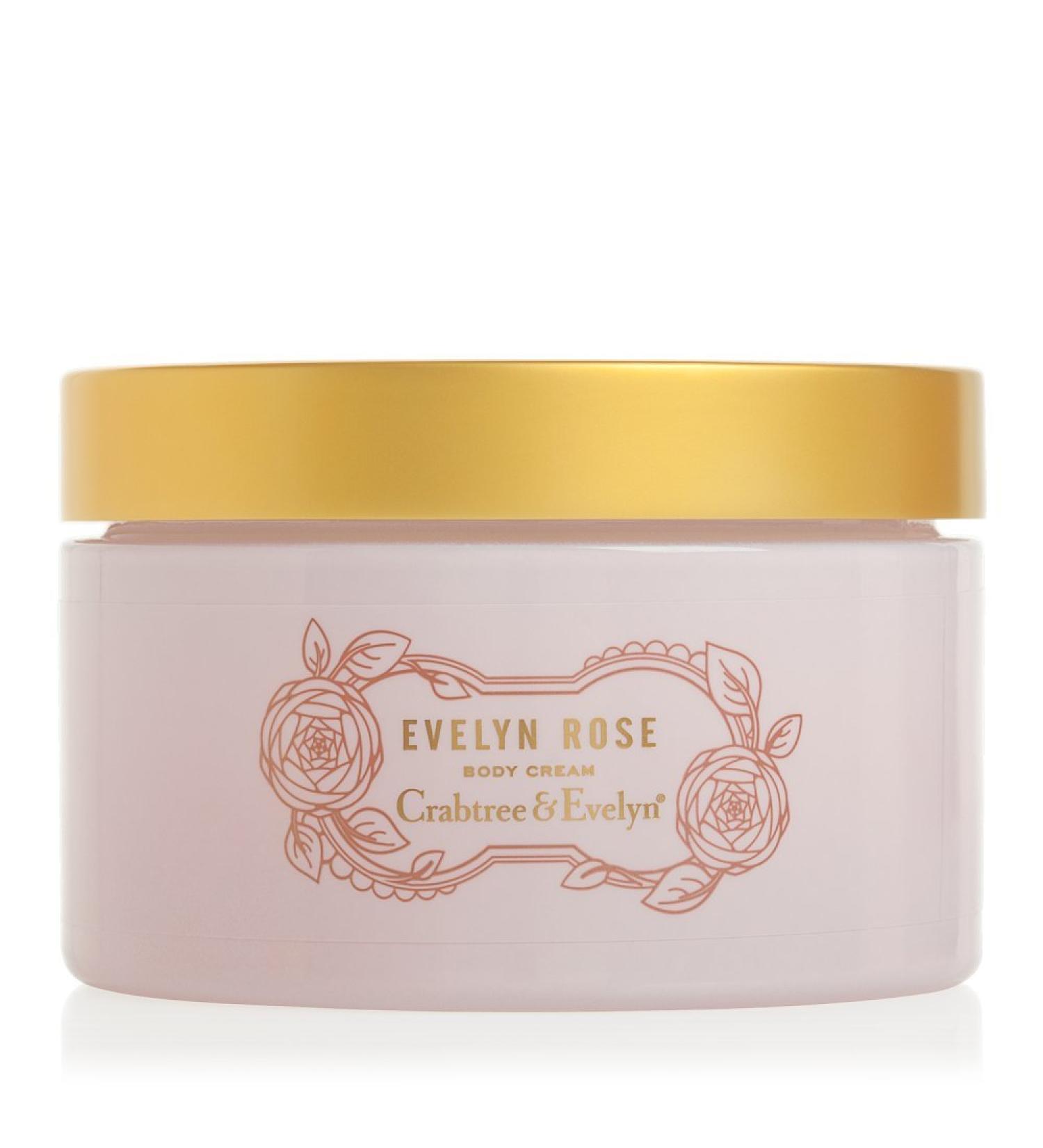 Crabtree & Evelyn Body Cream Evelyn Rose 6 oz