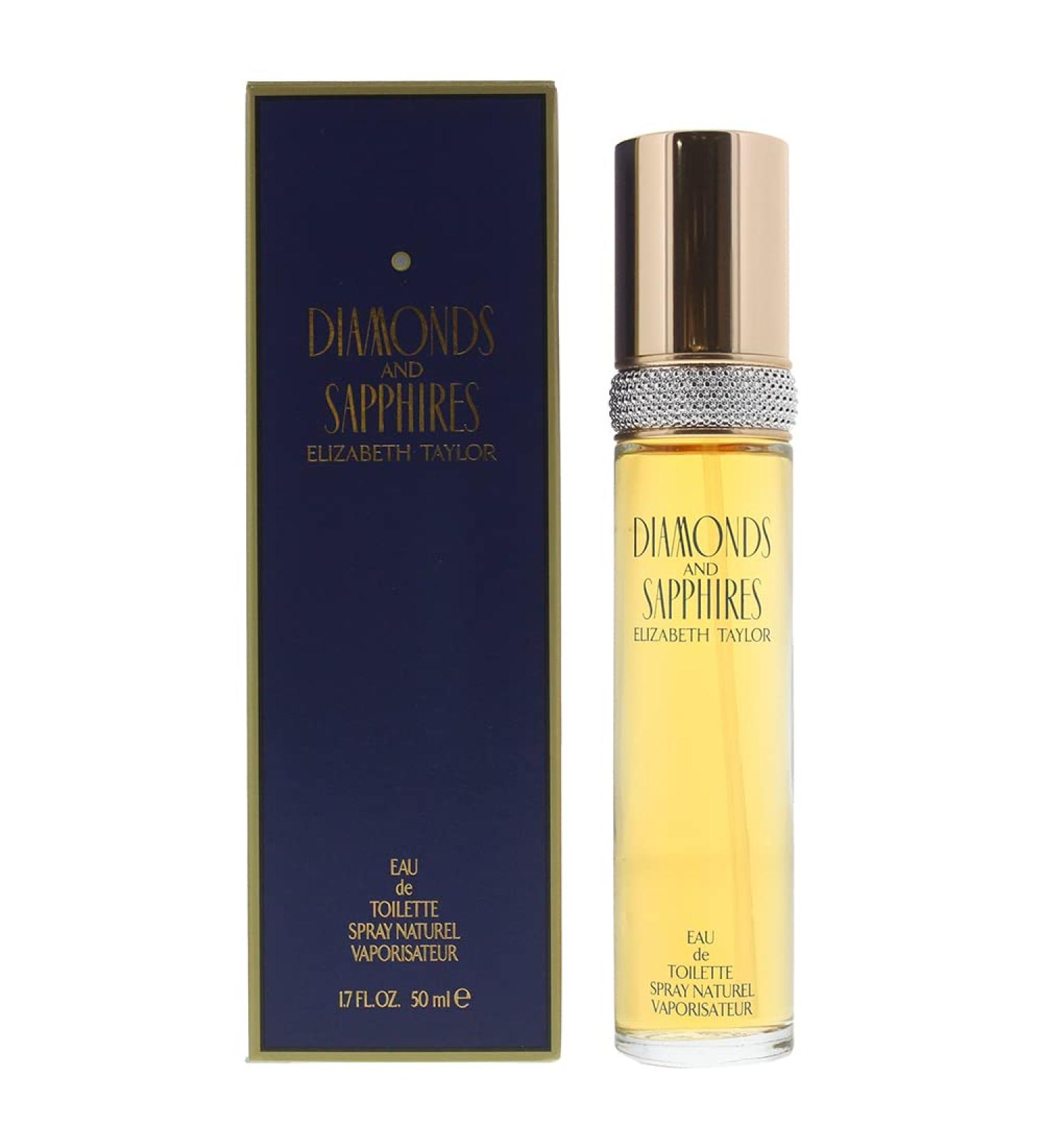 Elizabeth Taylor (elk2h) Diamonds & Sapphires Eau De Toilette Spray 1.7 Oz/ 50 Ml for Women By Elizabeth Taylor 1.7 Fl Oz - Buy Online on GoSupps.com