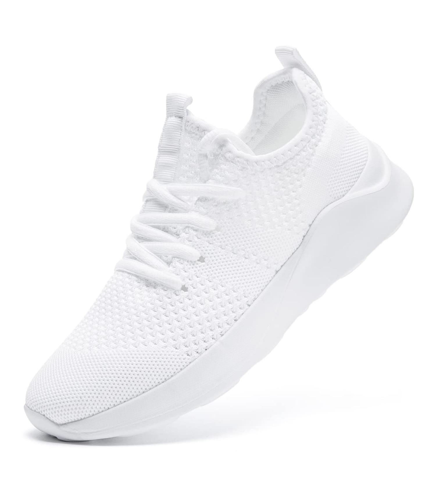 Langfeuu Women's Sneakers - Lightweight Breathable Sports & Running Shoes Slip-Resistant EU Size 39 Perfect for Outdoor & Street Activities - Buy Online on GoSupps.com