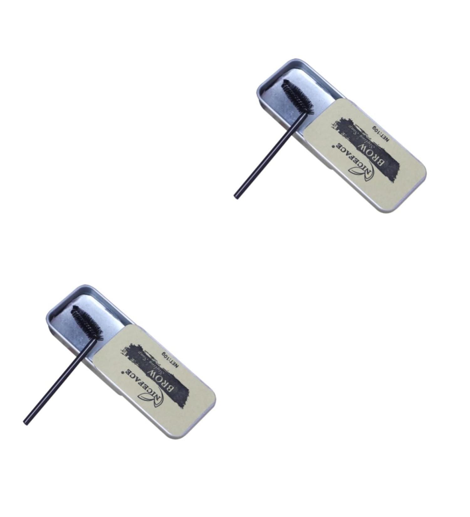 POPETPOP 2 Sets Eyebrow Soap Makeup Accessory Styling Gel Clear Gel Wax Woman Brow Soap Supplies Cosmetic 1 count (Pack of 1) Assorted Colorx2pcs - Buy Online on GoSupps.com