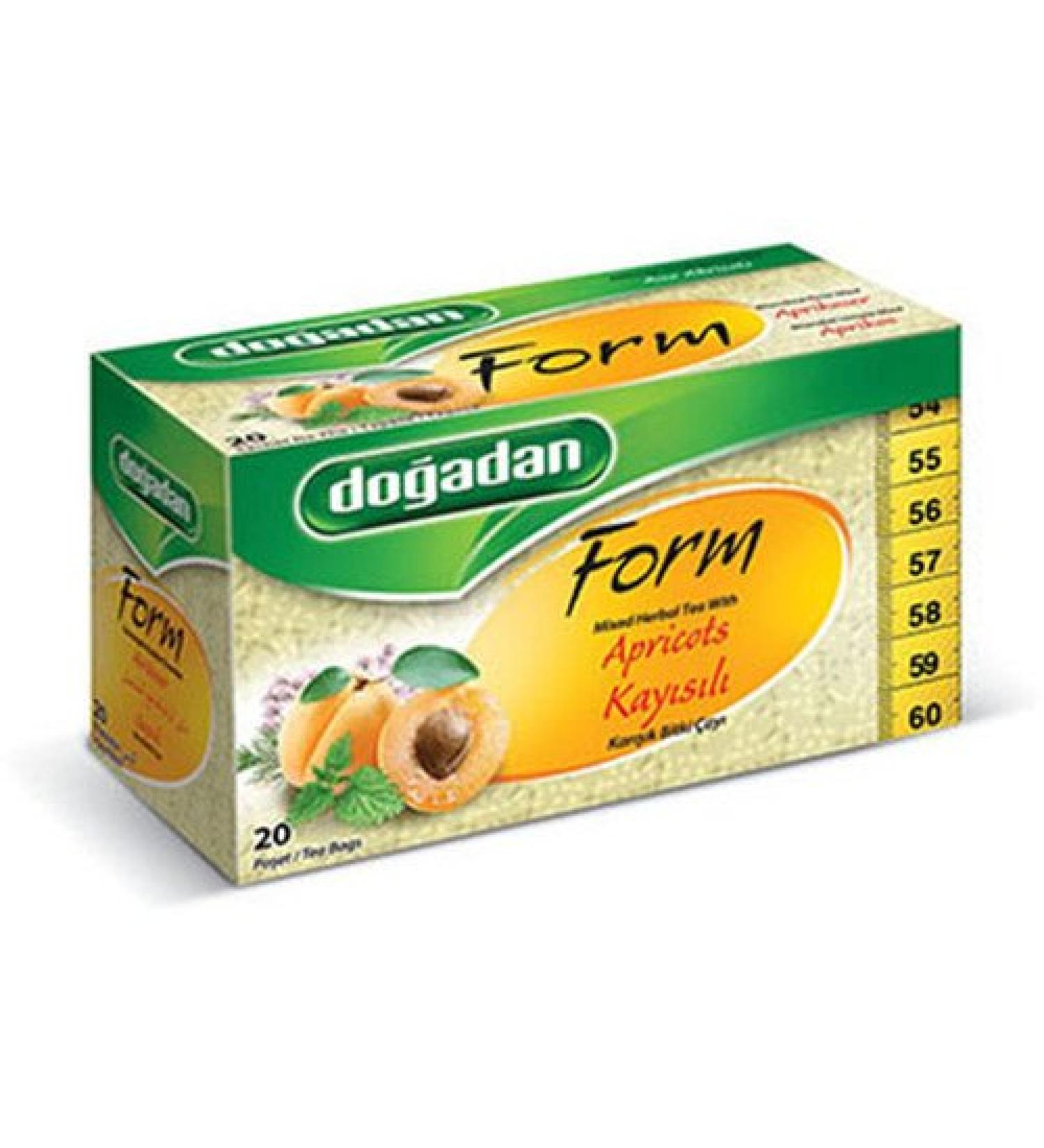 Dogadan Premium Form Mixed Herbal Tea with Apricots(1 box / 20teabags)