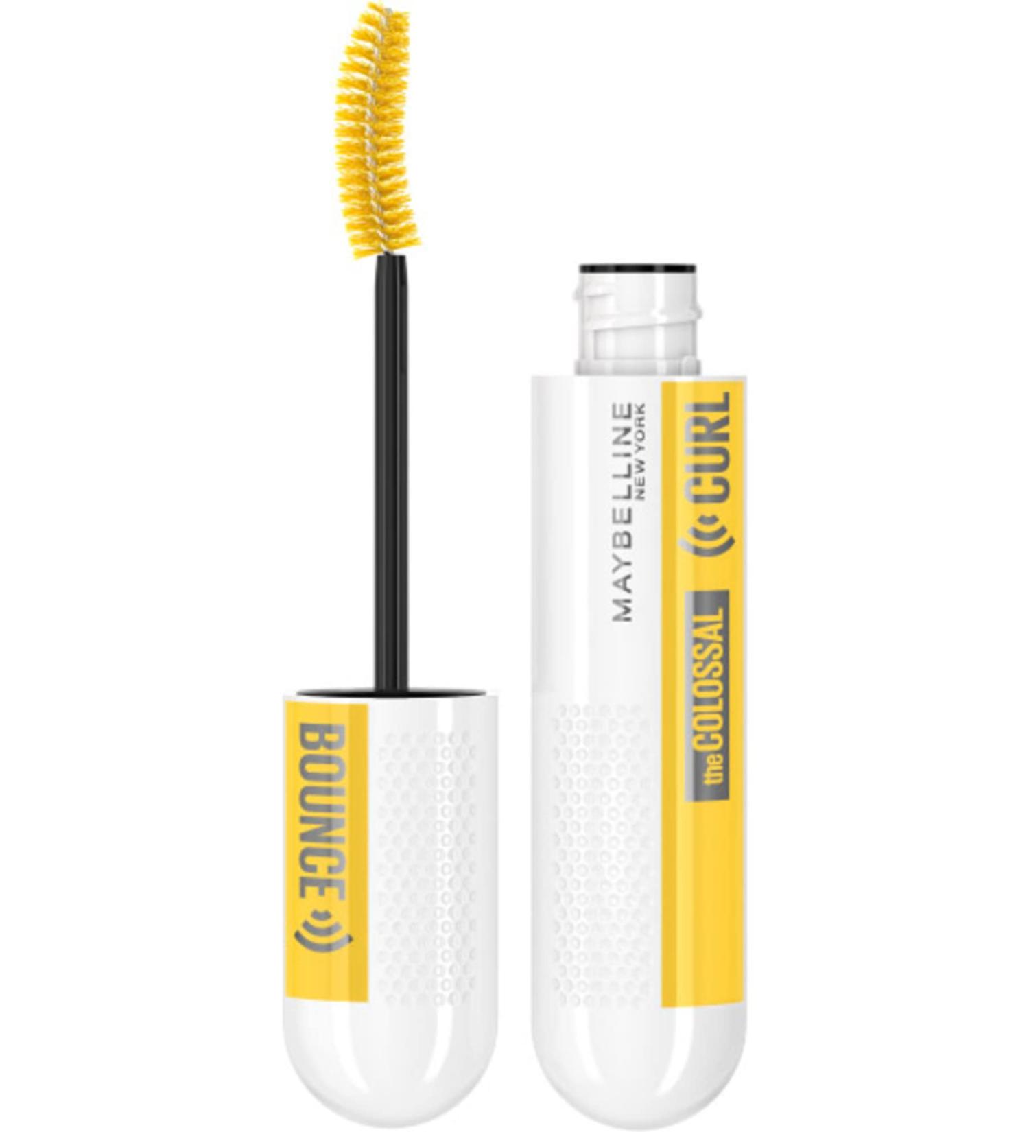 Maybelline Colossal Curl Bounce Mascara - Big Bouncy Curl, 24-Hour Volume, Clump-Free (Black) - Buy Online on GoSupps.com