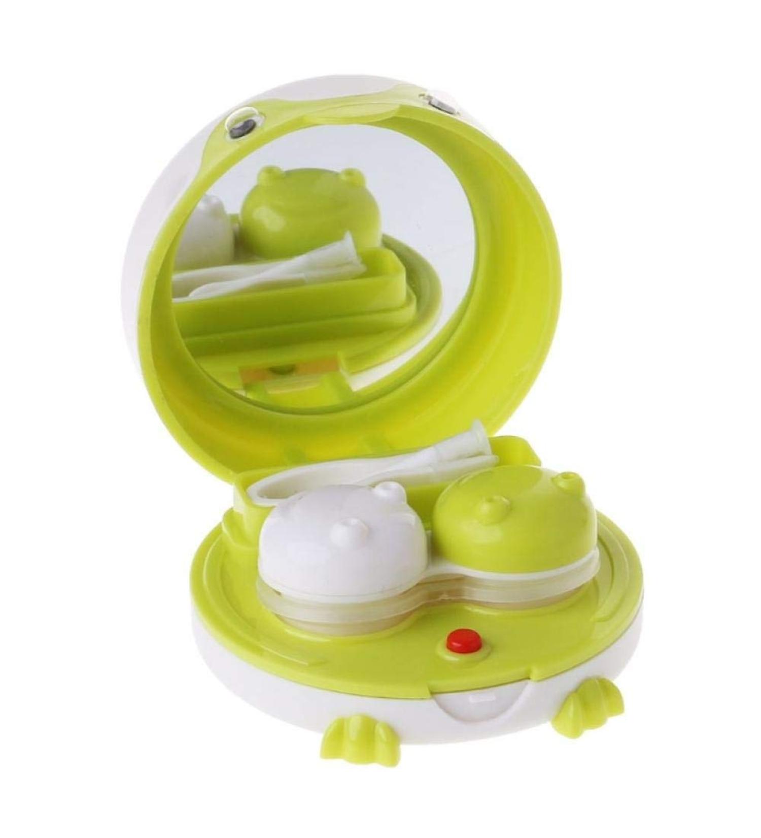 Automatic Contact Lens Cleaning System | Bontannd Electric Cleaner & Frog Container for Men & Women - Buy Online on GoSupps.com