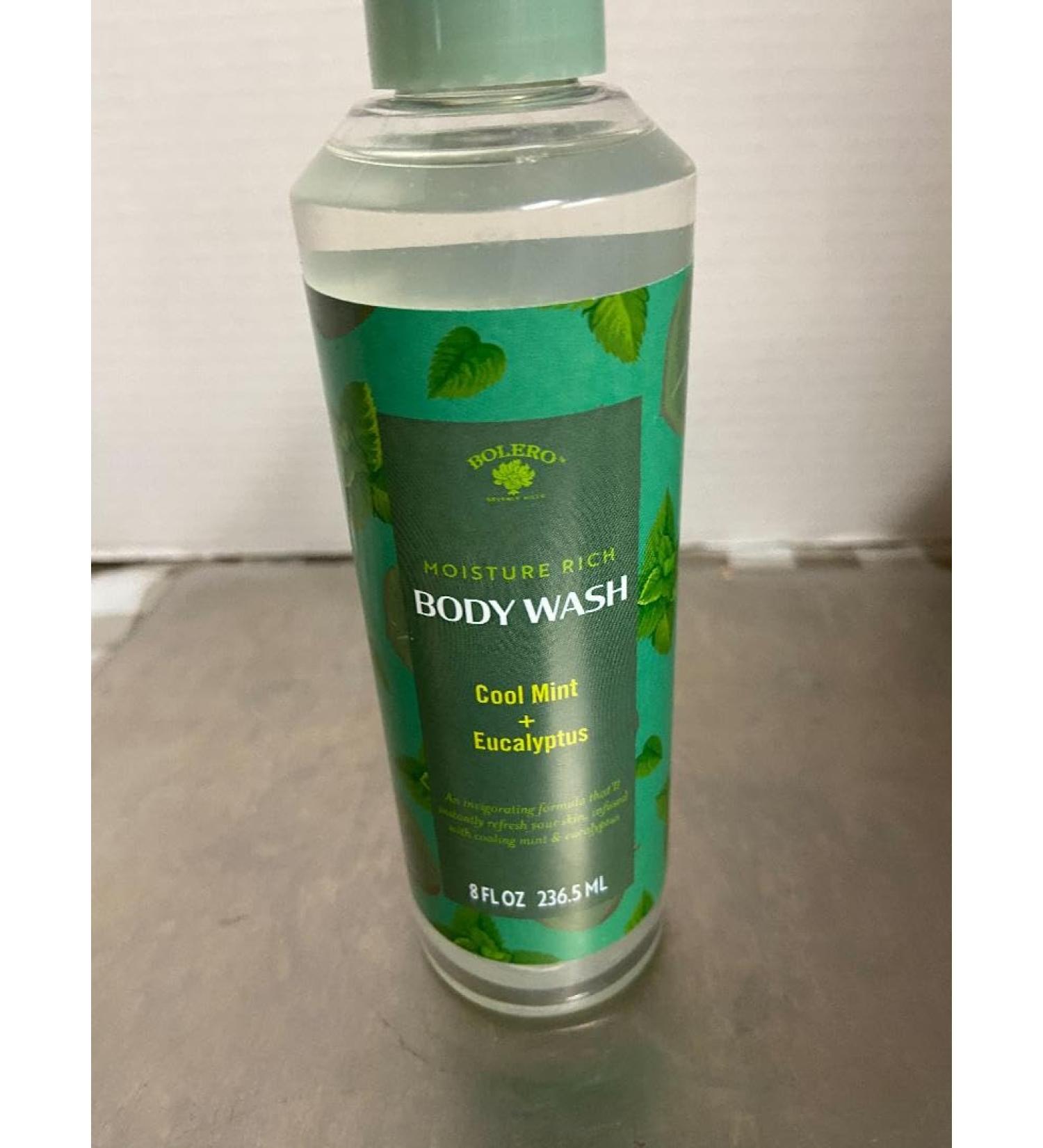 Cool Mint + Eucalyptus Body Wash (2 EA 8 oz)