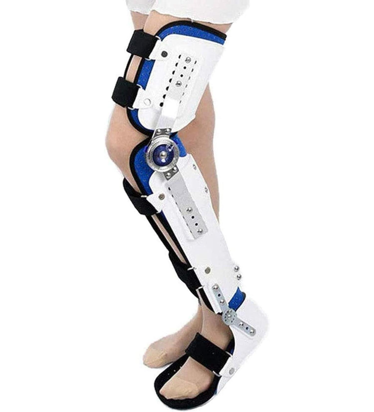 Adjustable Hip Joint Fixation Bracket & Knee Ankle Foot Orthosis Brace for Arthritis & Joint Injuries - Safe & Stable Support for Lower Limbs Rehabilitation - Buy Online on GoSupps.com