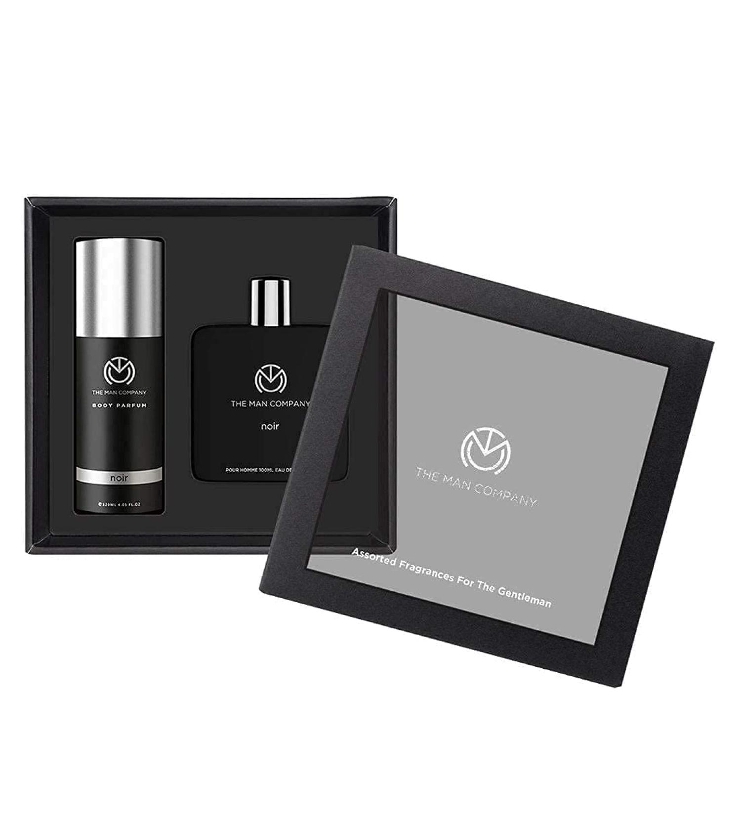 Th.e M.an Co.mpany Party Starter Kit Noir Body Perfume Set for Men | Premium Body Spray | Gift Kit For Men - Combo Pack for Him - Buy Online on GoSupps.com