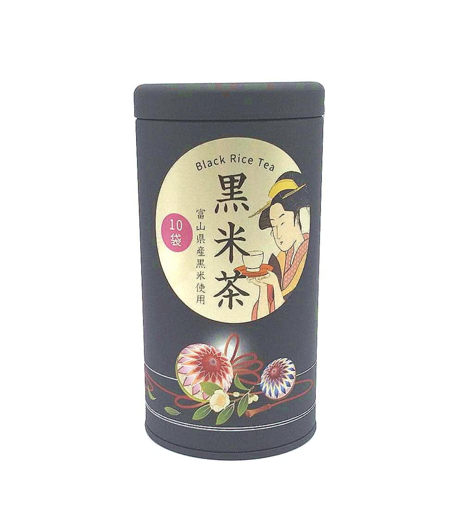 Roasted Black Rice Tea (10 tea bags in canister) Shipping from JAPAN - Buy Online on GoSupps.com