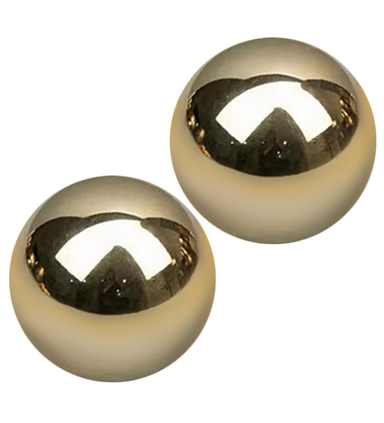 Buy Healvian 2ST Brass Gymnastics Balls - Precision Metal Rollball Massage Device | Multifunctional Portable Baoding Balls for Hand Massage - International Shipping Available - Buy Online on GoSupps.com