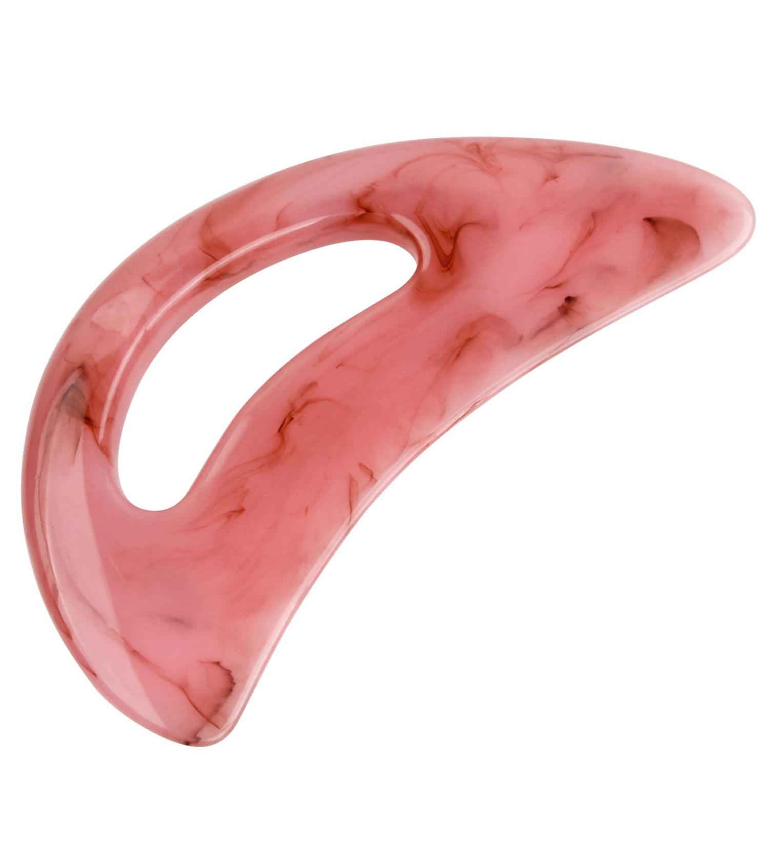 Cozlly Gua Sha Massager - Rosa Harz Stein f r Lymphdrainage Cellulite & Muskelentspannung | Ideal f r Beine R cken Gesicht & Schmerztherapie - Buy Online on GoSupps.com