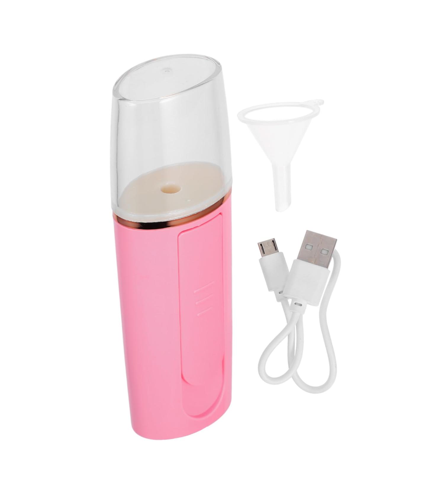 LALADEFIEE 1pc Facial Care Steamer Face Spa Atomizer Face Mist Face Hydration Sprayer Face Humifigier Pink - Buy Online on GoSupps.com