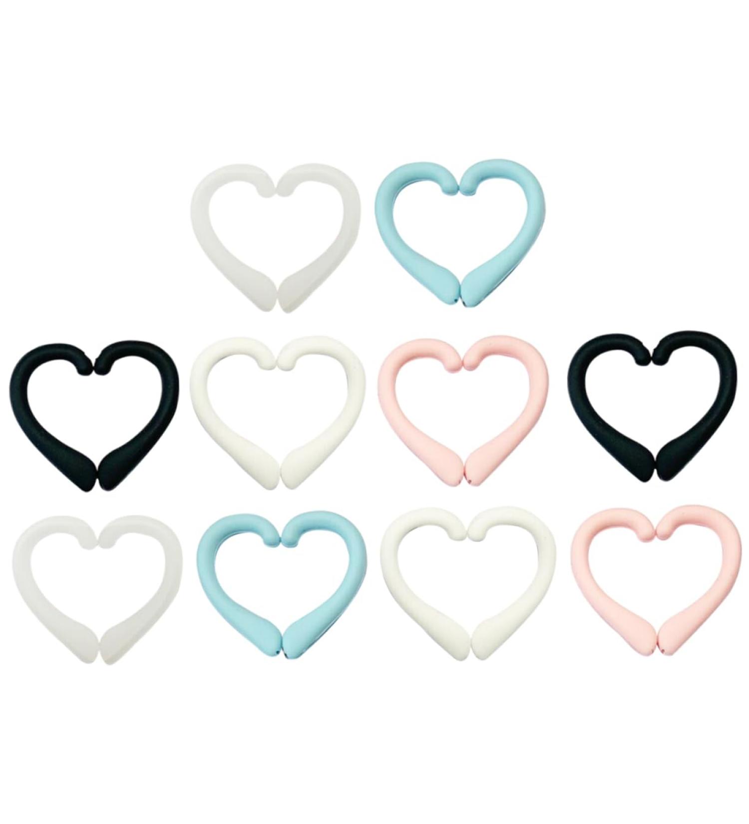 Buy SOLUSTRE 10 Pairs Clothes Rack Mask Ear Hooks - Silicone Cover Hanger for Masks | International Shipping - Buy Online on GoSupps.com