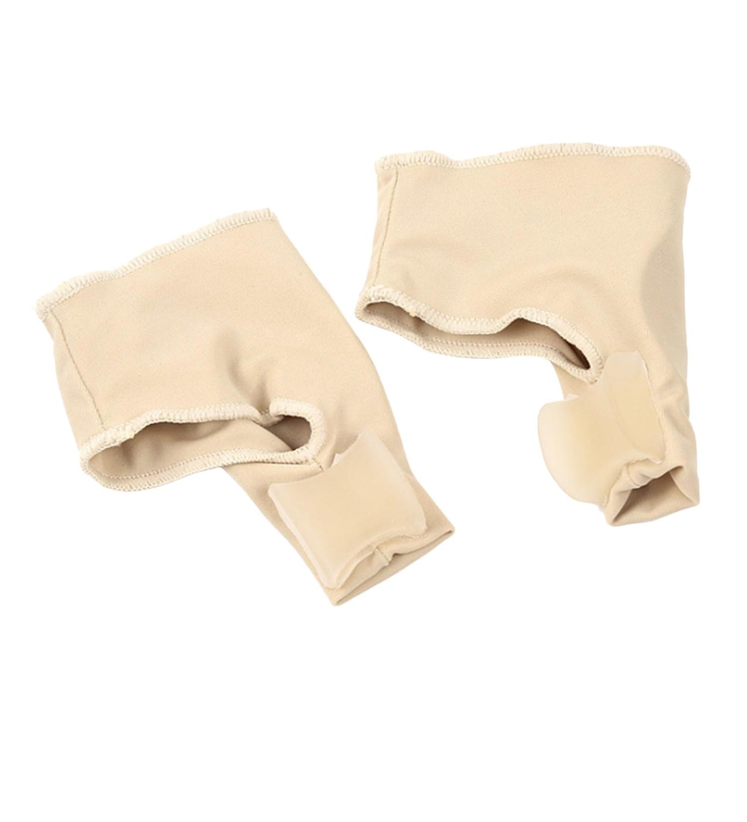 POO4KARK TEHE-VALGUS Orthesis - 2-in-1 Bunion Protector & Toe Spreader | Hallux Valgus Support - Beige (Size S) | International Shipping Available - Buy Online on GoSupps.com