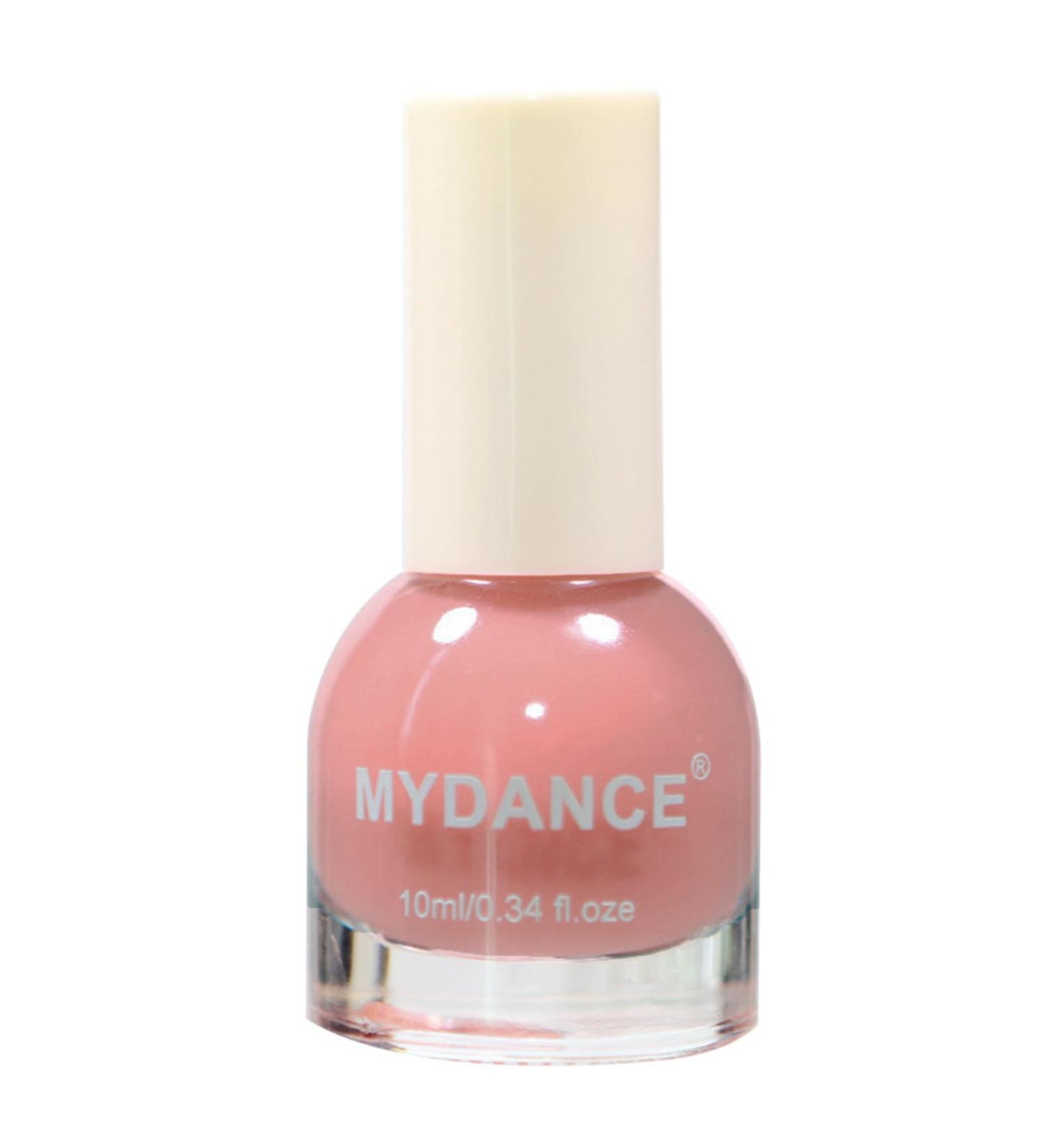 Jelly Nail Polish Pink Translucent Nail Polish Neutral Color Nude Pink Gel Nail Varnish Quick Drying Long Lasting Nail Art French Manicure DIY at Home 009 - Buy Online on GoSupps.com