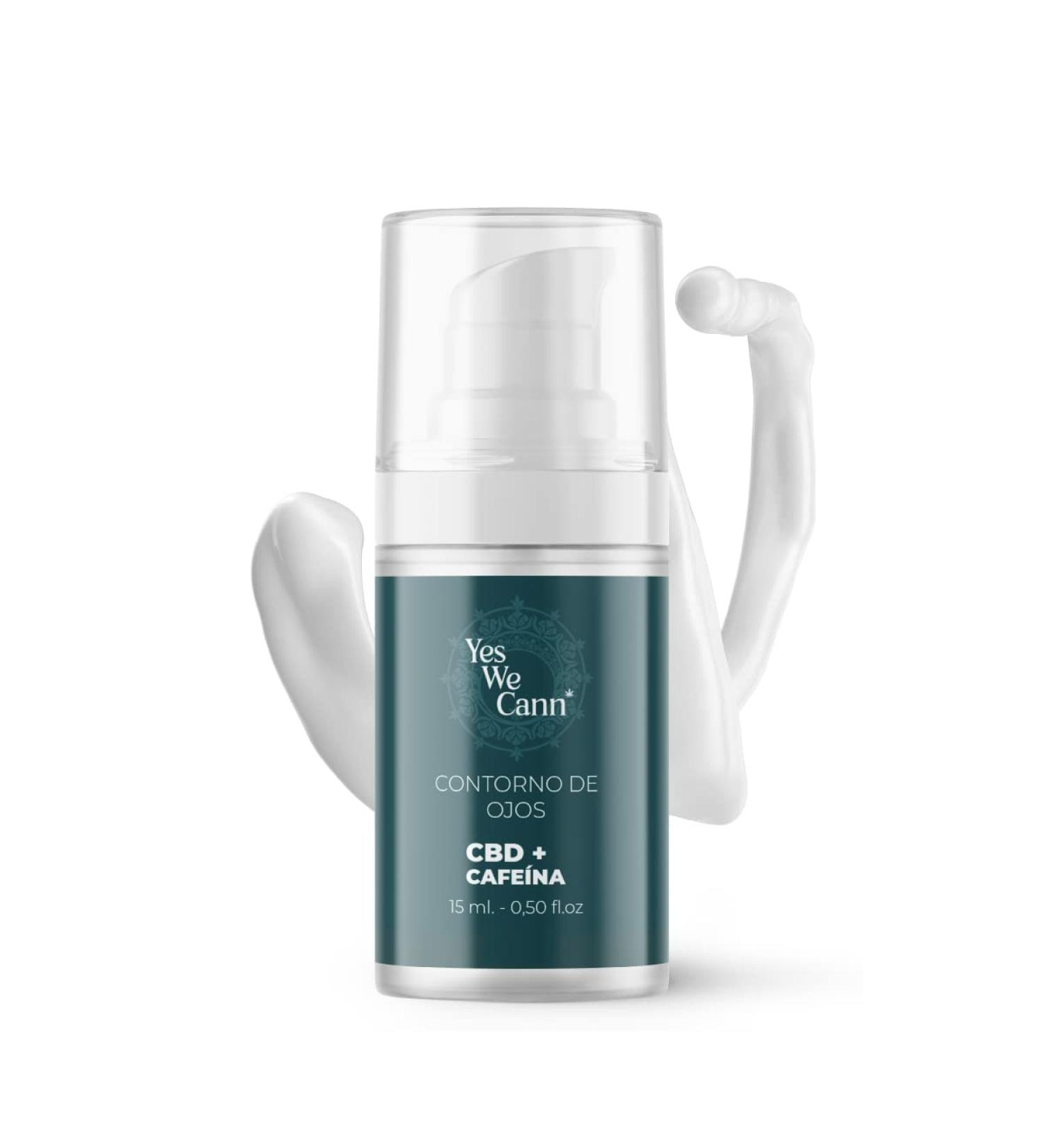 Yes We Cann Eye Contour with CBD and Caffeine - 15 ml - With Moisturizing and Refreshing Properties - Anti-Wrinkle Anti-Dark Circles and Anti-Puffiness - Cruelty Free - Yes We Cann - Buy Online on GoSupps.com