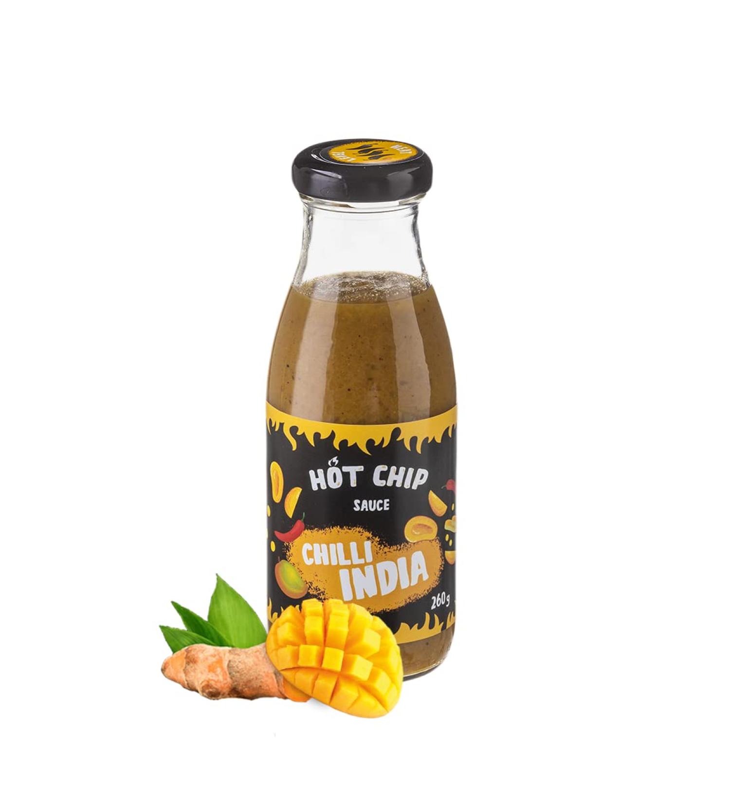 HOTCHIP sro Hot Chili Indian chilisaus 260 ml - Buy Online on GoSupps.com