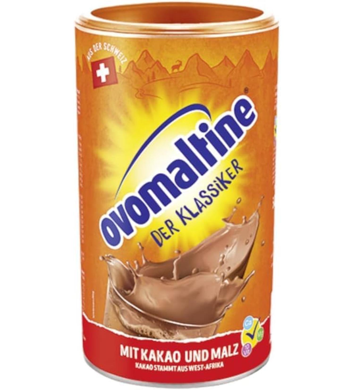 Recharge de poudre de boisson Ovomaltine 500 g paquet de 2 (2 x 500 g)