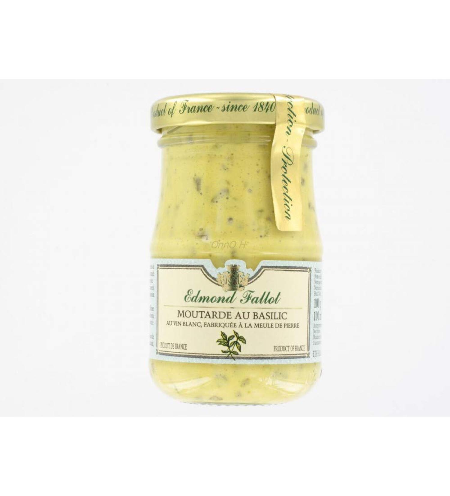 Mustard with Basil - 105 g