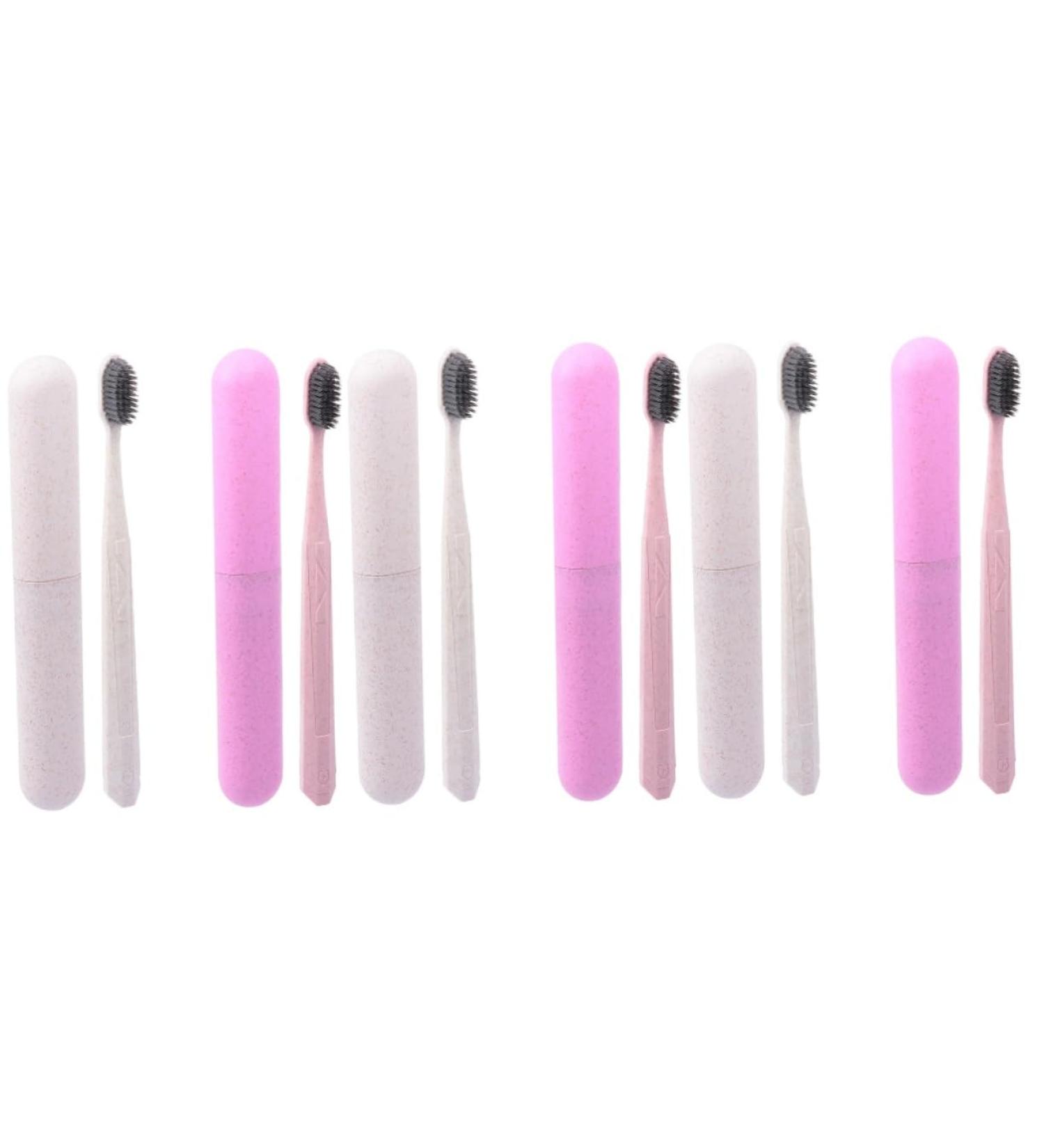 Buy Gatuida 6 Pcs Toothbrush Set - Eco-Friendly Hand Use Toothbrush & Toothpaste - Perfect for Small Spaces - International Shipping Available - Buy Online on GoSupps.com