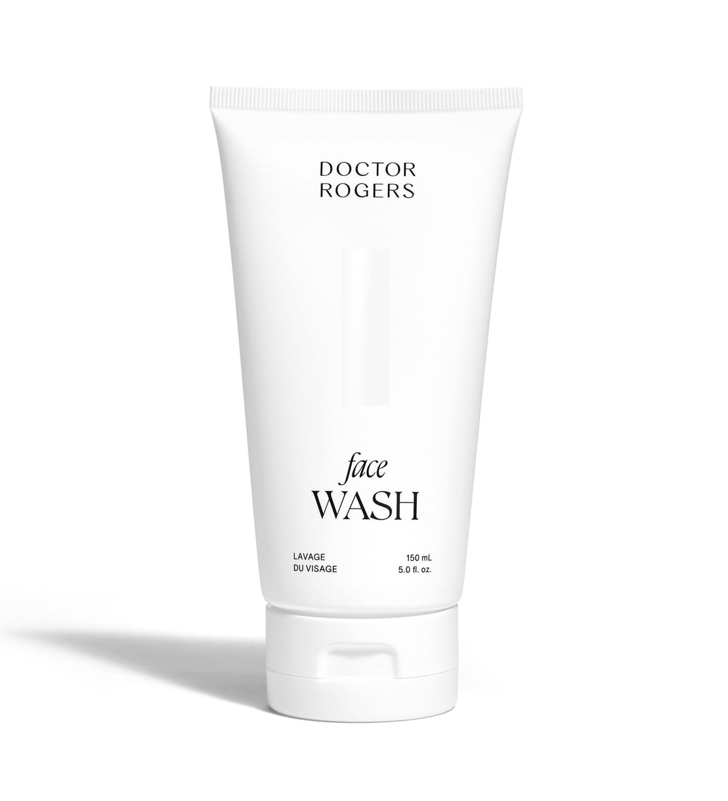 Doctor Rogers Face Wash | Gentle Hydrating Cleanser for Sensitive Dry & Combination Skin | Dermatologist-Created Daily Facial Cleanser | 5 fl oz - Buy Online on GoSupps.com