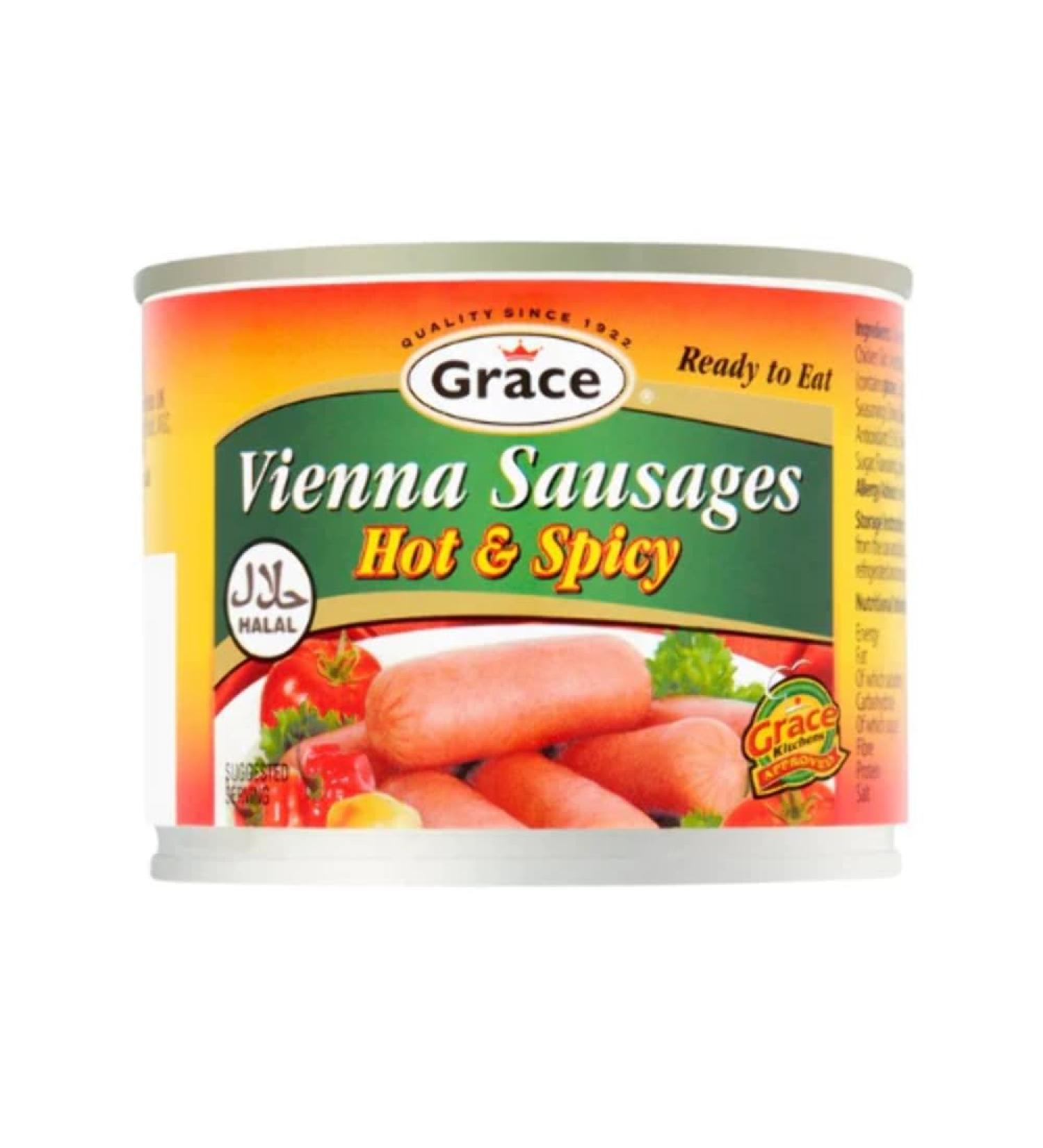 MASGrace Chicken Viennas Hot & Spicy 200g-Fd