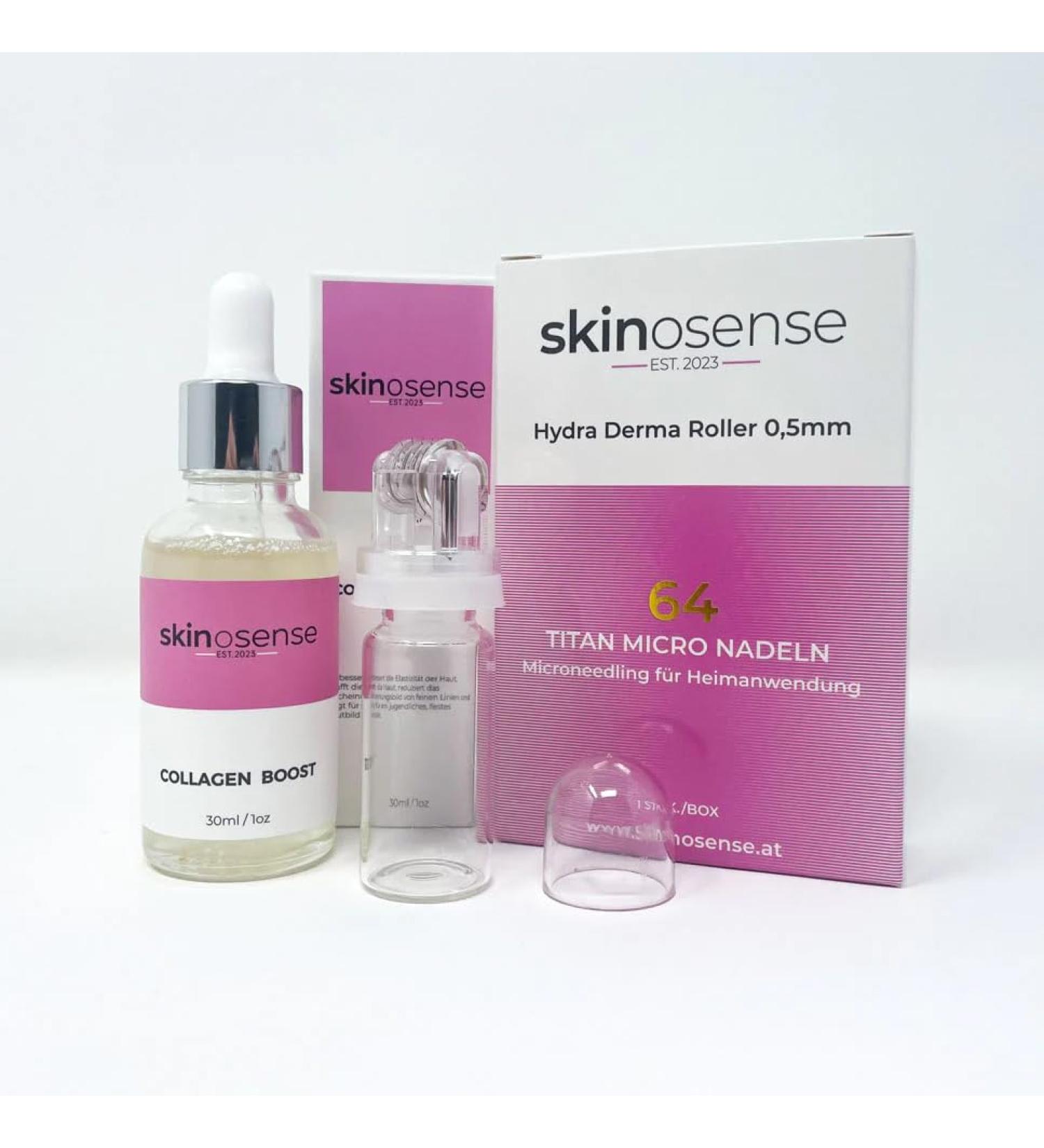 Shop Skinosense Hydra-Derma-Roller with Collagen Boost | Hydration & Anti-Aging | International Shipping - Buy Online on GoSupps.com