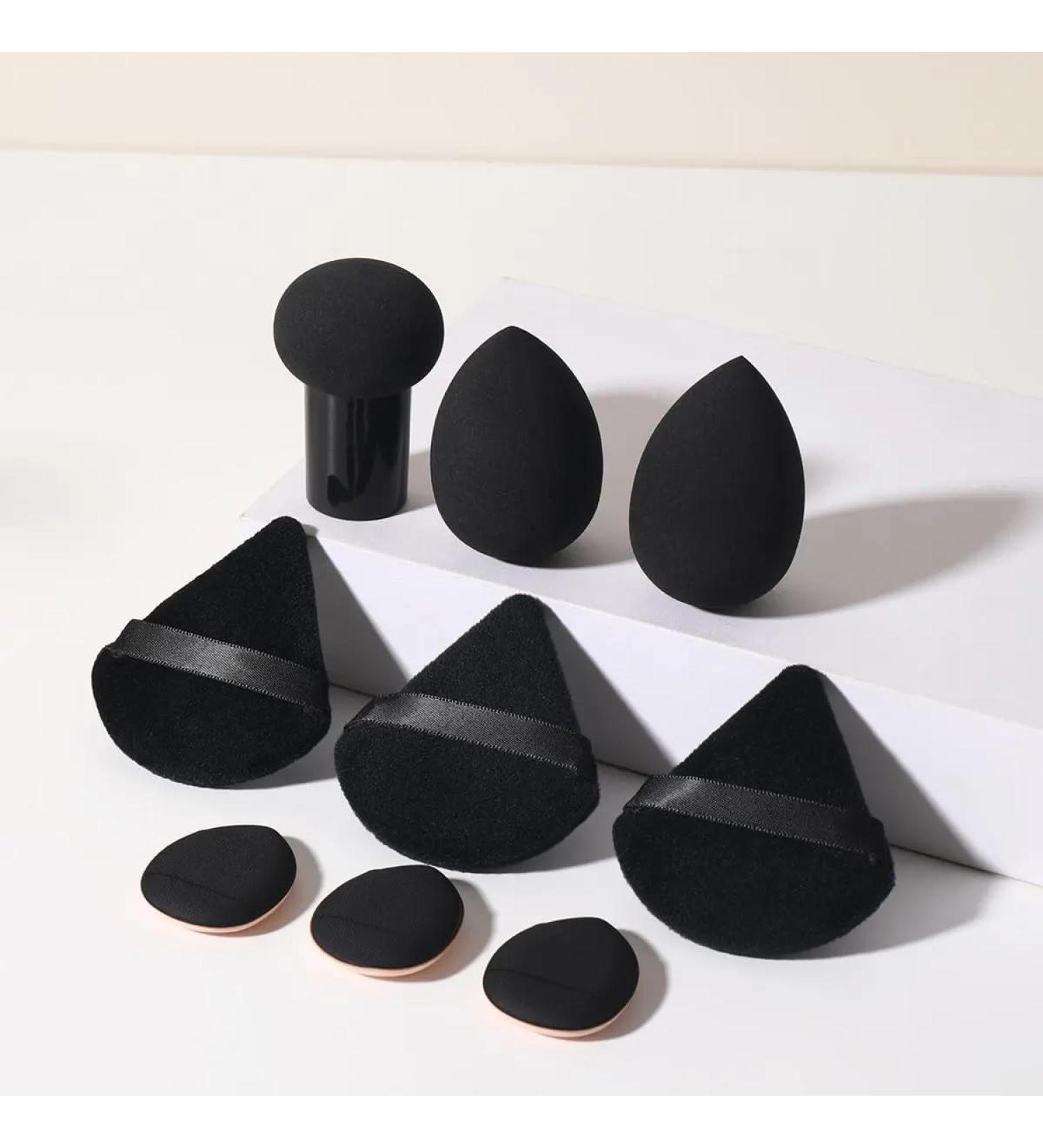 Makeup Sponge Blender Beauty Egg Cosmetic Puff Set Soft Foundation Sponges Powder Puff Women Make Up Accessories Beauty Tools (Color : Black) - Buy Online on GoSupps.com