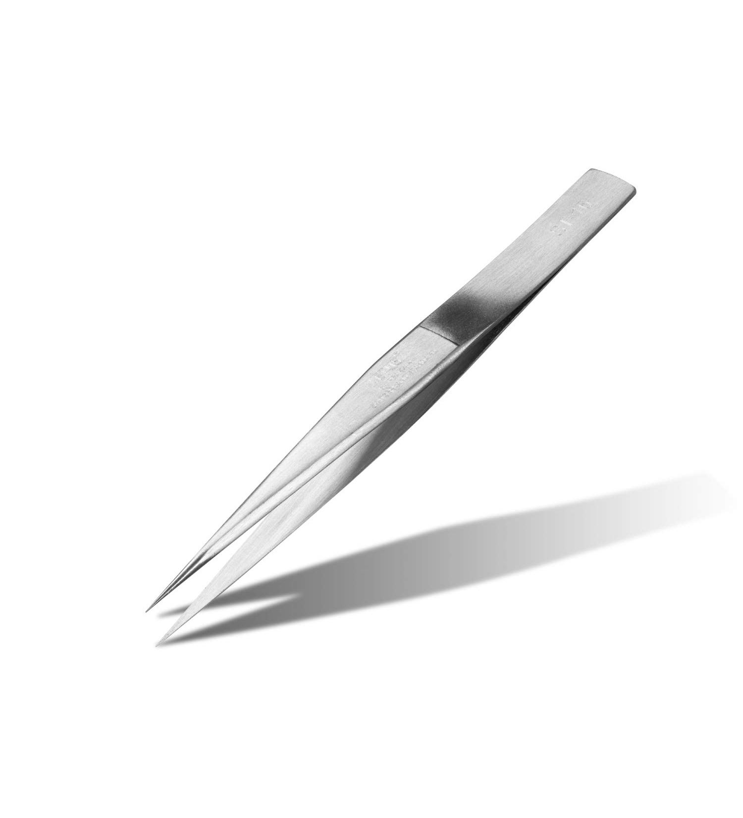 Eyelash Tweezers for Extensions - VETUS ST-16 Straight | 125mm | Individual Eyelashes - Buy Online on GoSupps.com