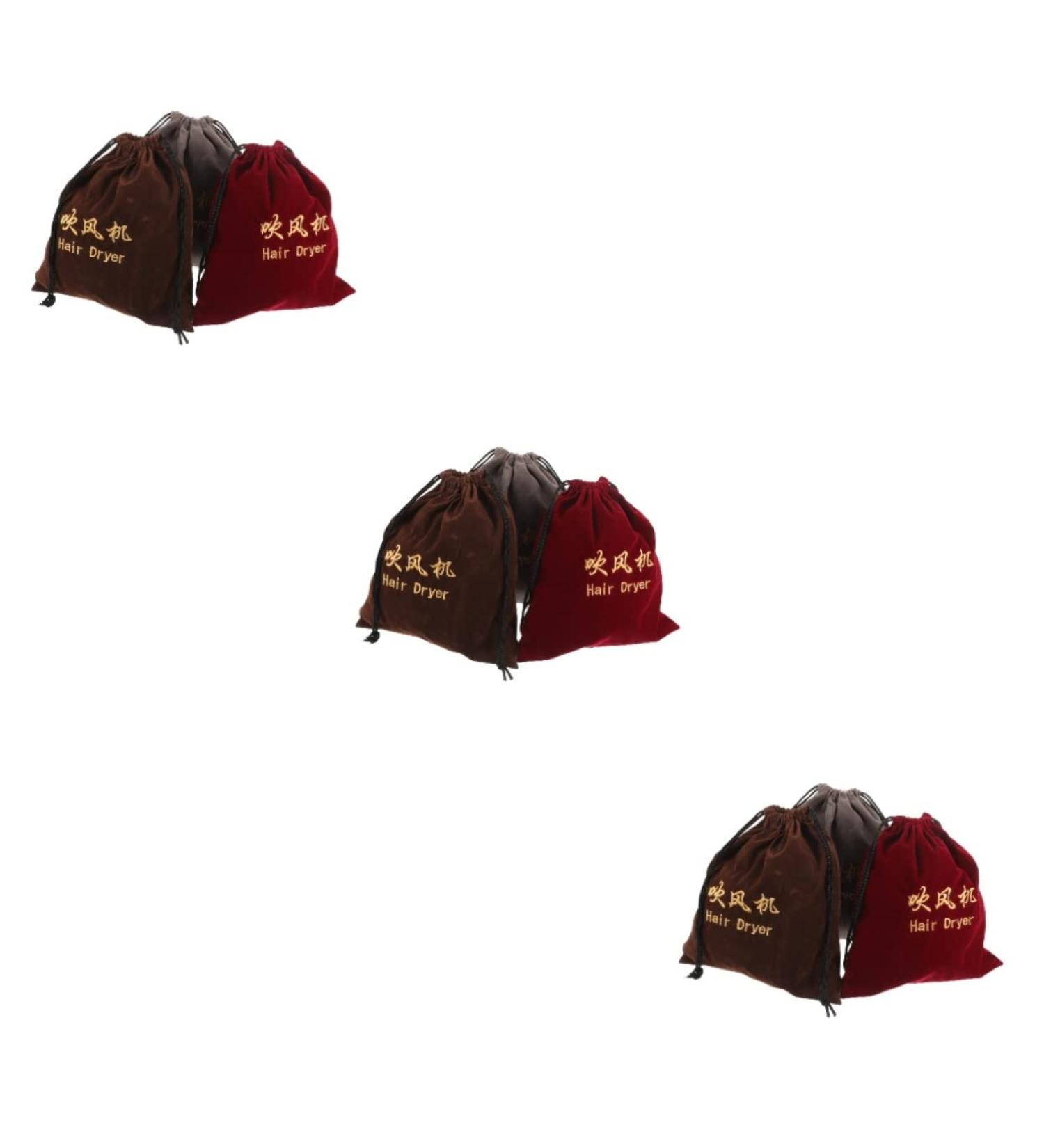 Baluue 9 Pcs Hair Dryer Storage Bag Makeup Bag Organizer Hair Dryer Organizers Bag Hair Dryer Bags Fabric 29.5x27cmx3pcs As Shownx3pcs - Buy Online on GoSupps.com