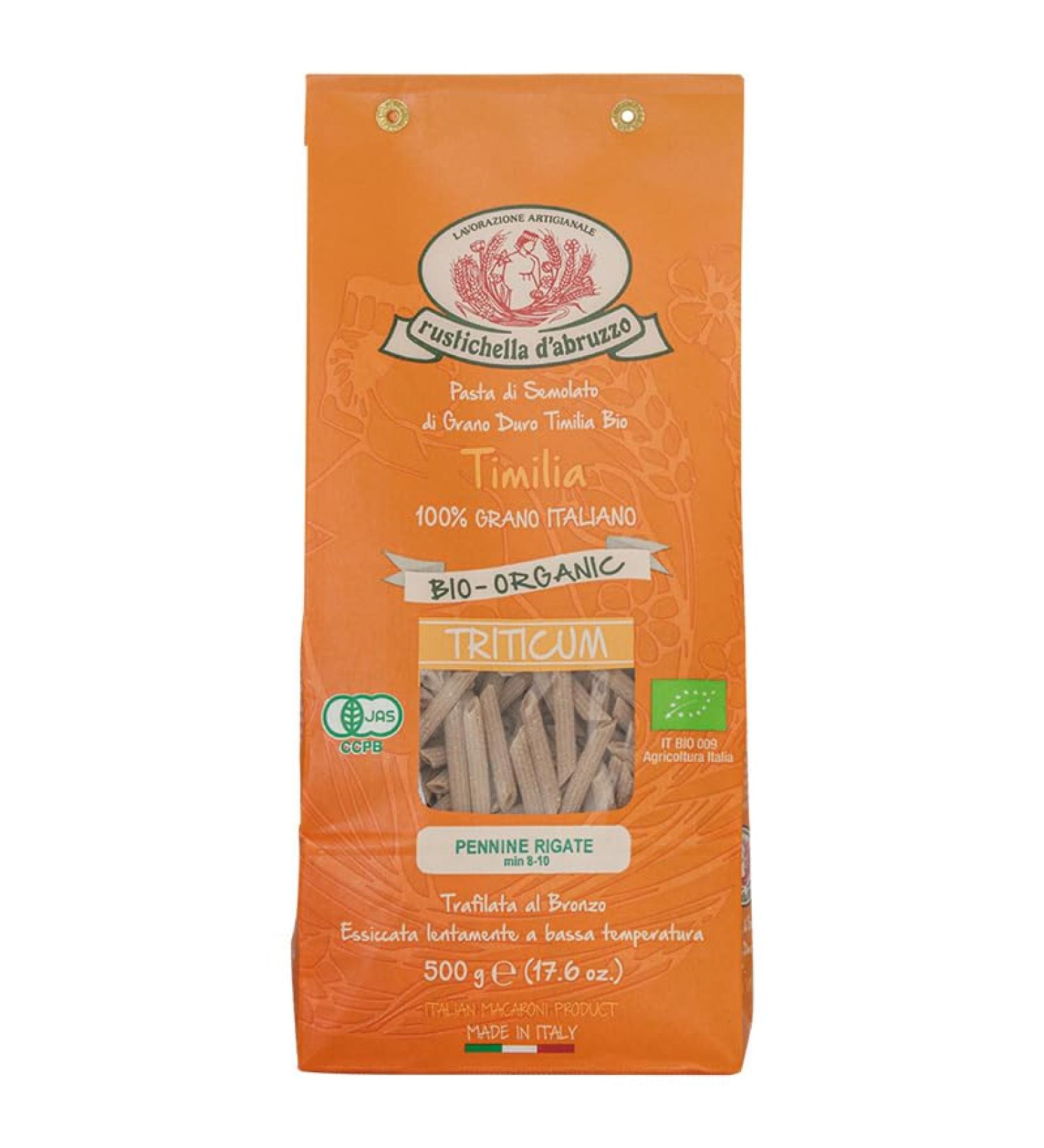 Rustichella d'Abruzzo Pennine Rigate Timilia Rustichella from Abruzzo 500g