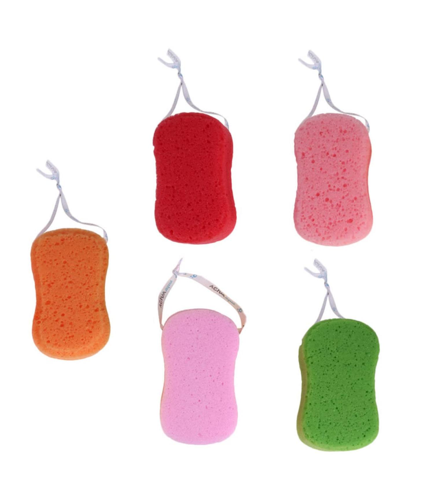 5Pcs Bathing Sponge Set - Body Cleaning & Massage Loofah for Shower - Skin Care Essentials - Buy Online on GoSupps.com